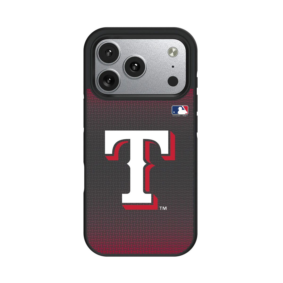 Texas Rangers Linen iPhone Bump Phone Case for Apple iPhone#Device_iPhone 17 Pro
