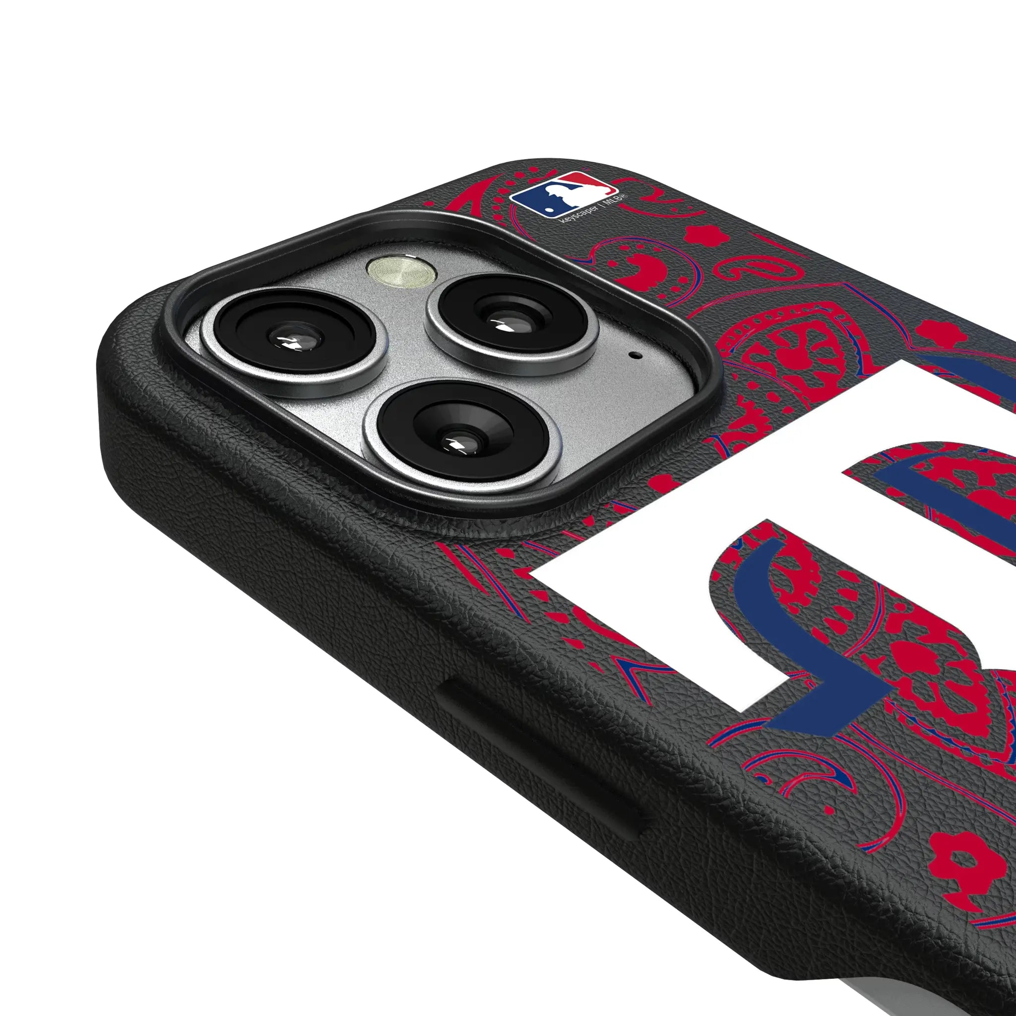 Texas Rangers Paisley iPhone MagSafe Compatible Phone Case for Apple iPhone - Detail