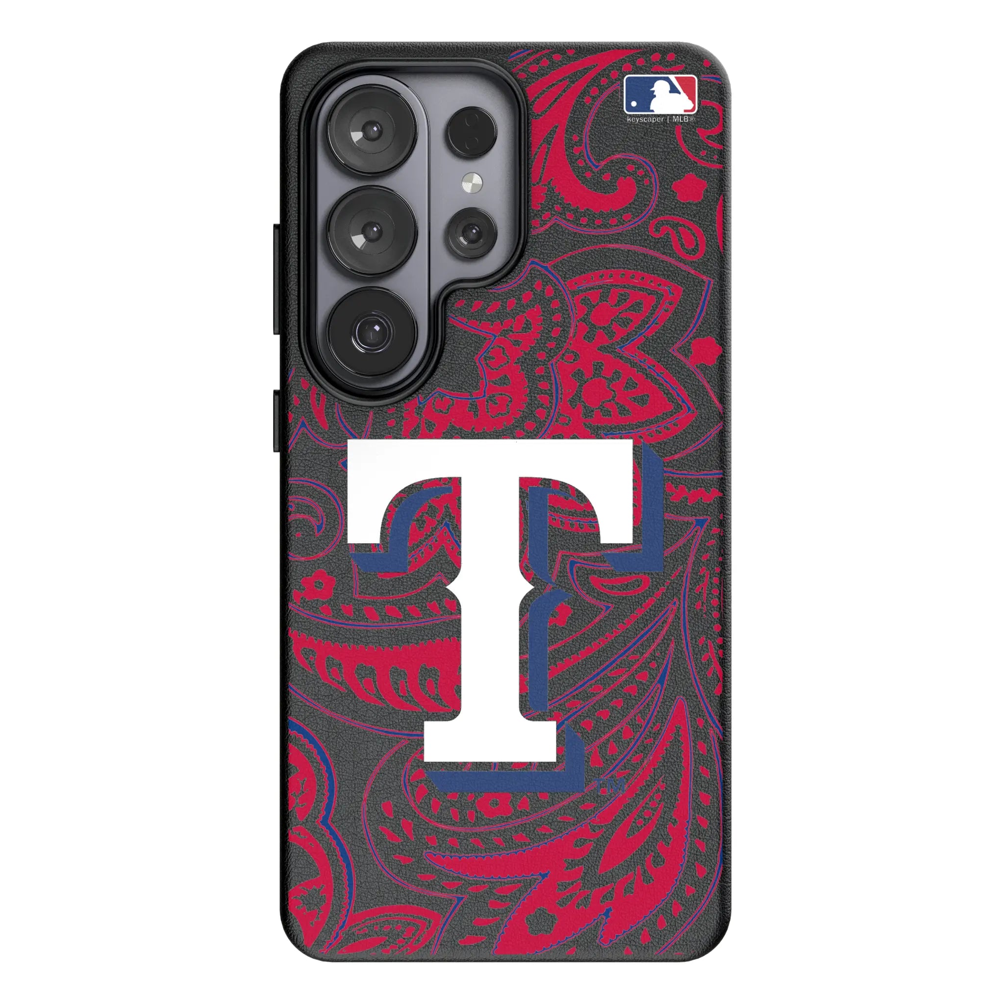 Texas Rangers Paisley Galaxy MagSafe Compatible Phone Case for Samsung Galaxy#Device_Galaxy S26 Ultra