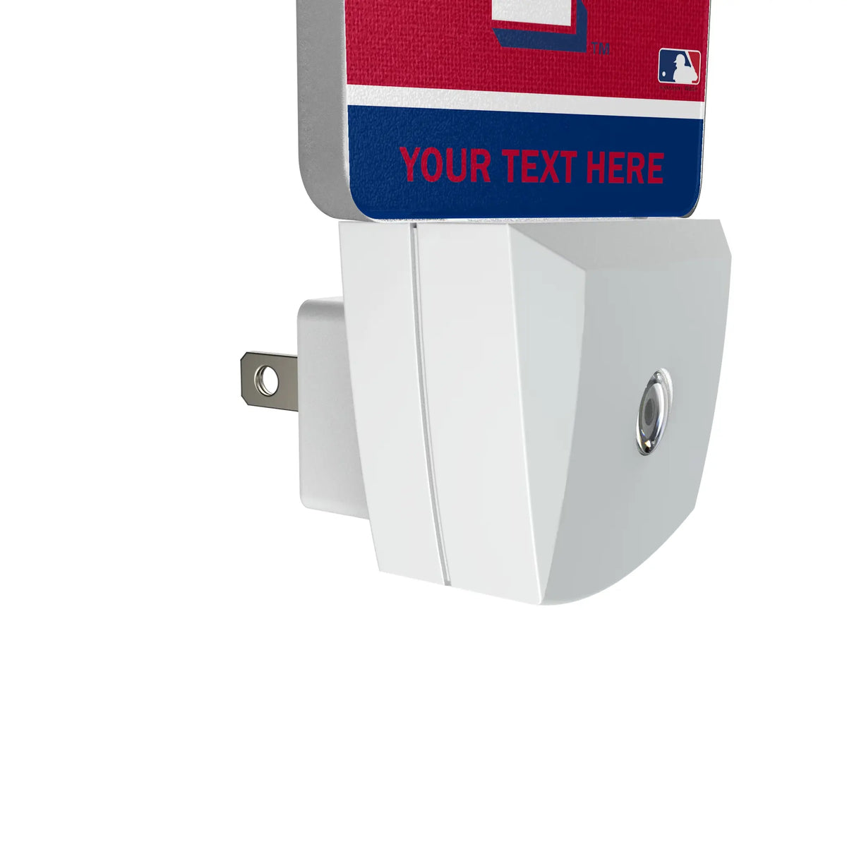 Texas Rangers Personalized Endzone Solid Night Light 2-Pack - Detail