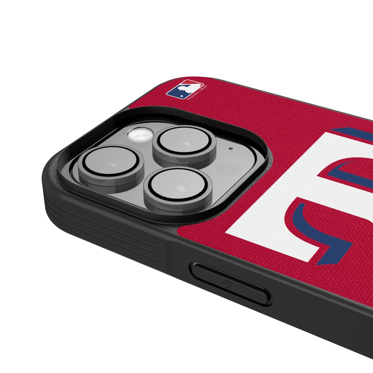Texas Rangers Personalized Stripe iPhone Bump Phone Case for Apple iPhone - Detail