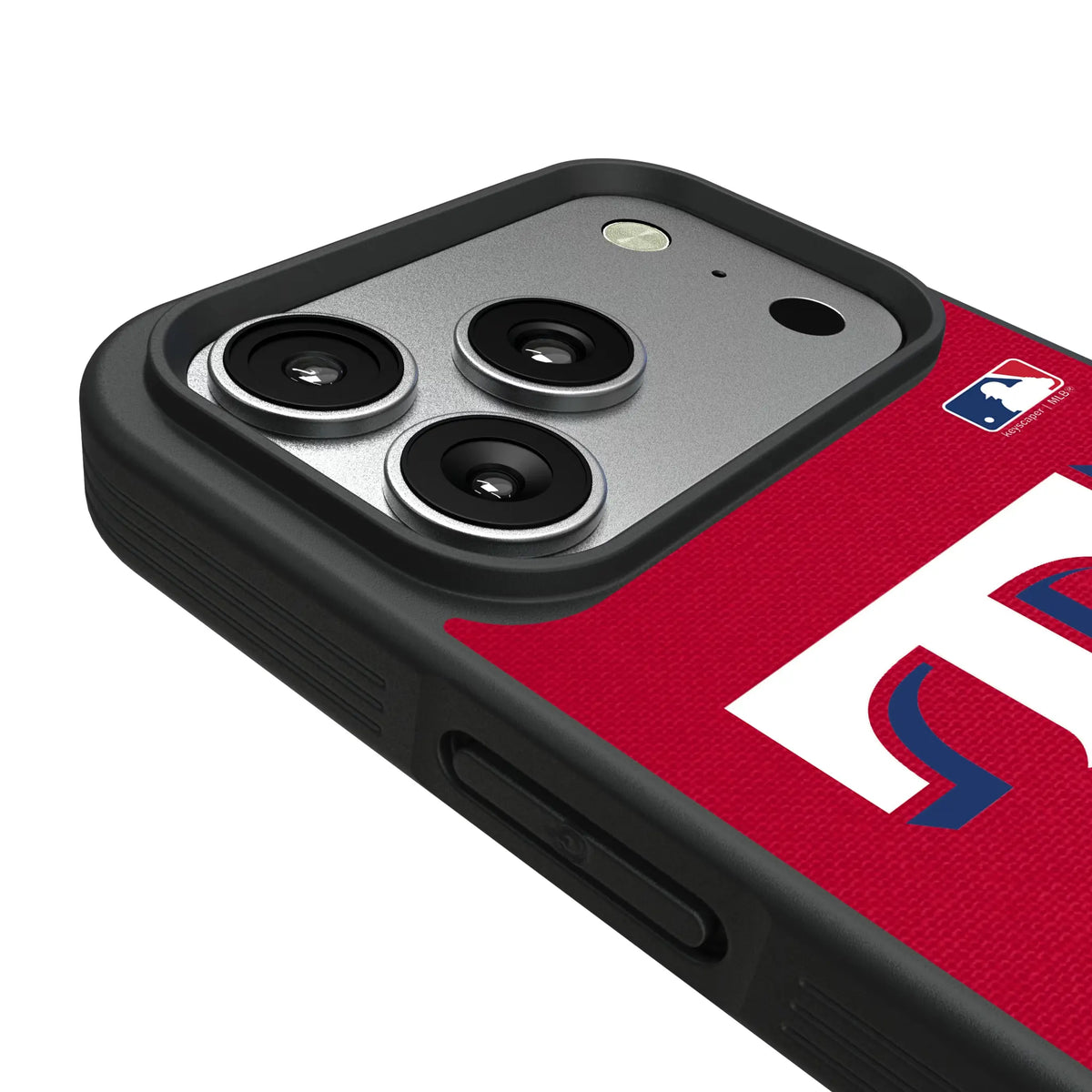 Texas Rangers Personalized Stripe iPhone Bump Phone Case for Apple iPhone - Detail#Device_iPhone 17 Pro