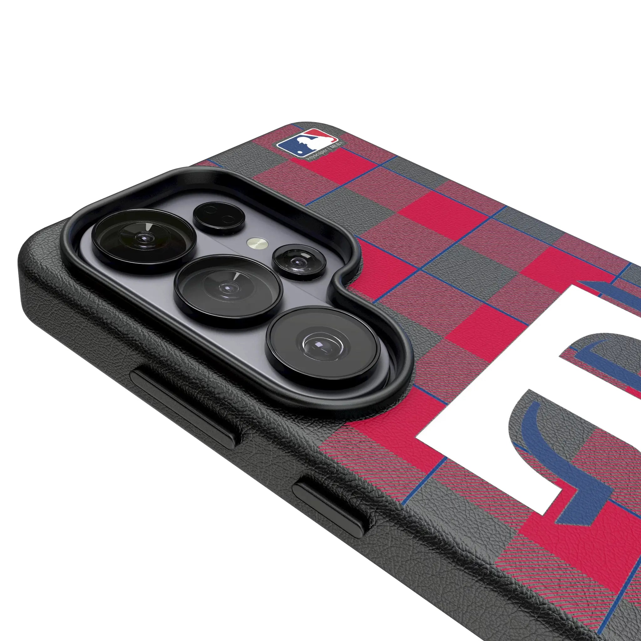 Texas Rangers Plaid Galaxy MagSafe Compatible Phone Case for Samsung Galaxy - Detail#Device_Galaxy S26 Ultra