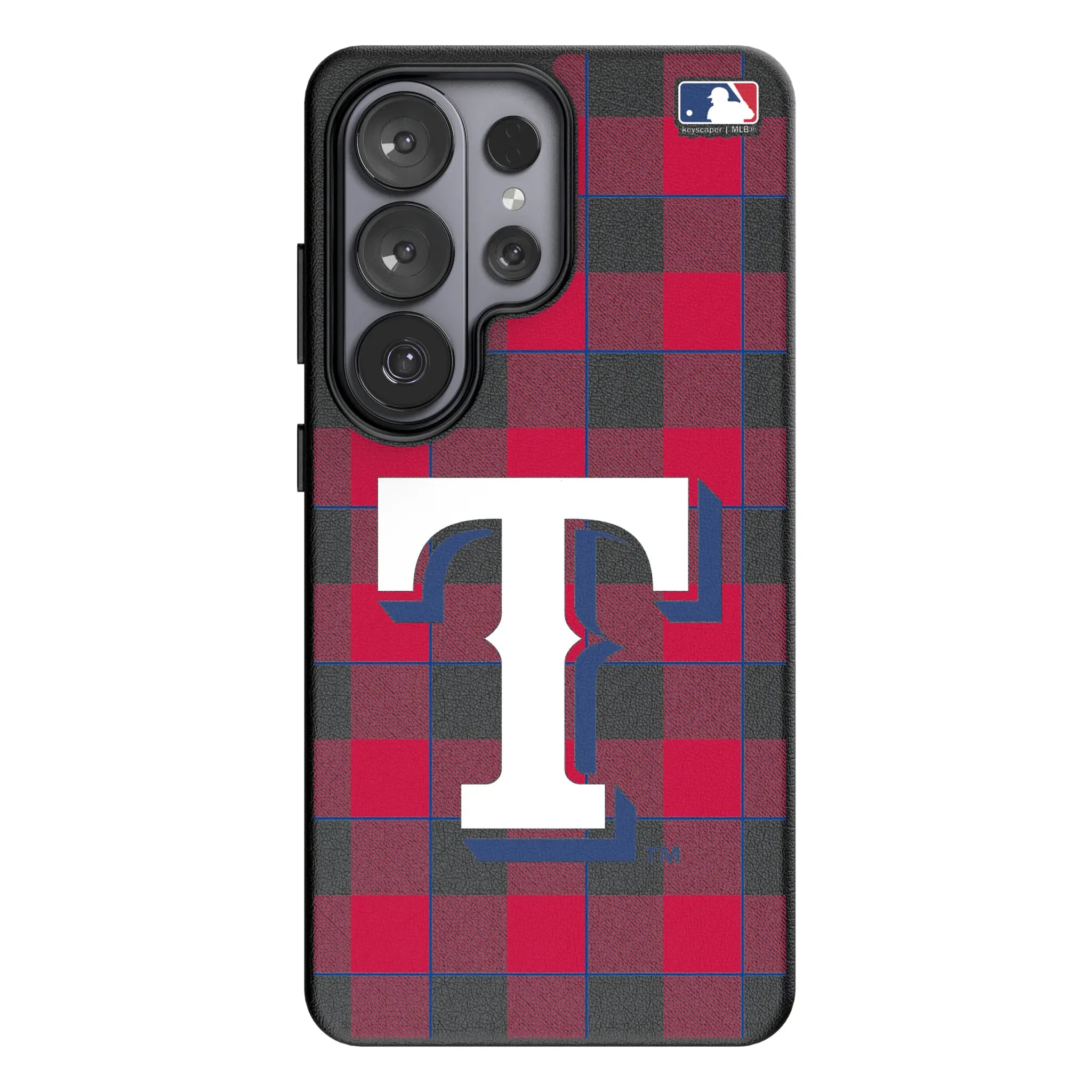 Texas Rangers Plaid Galaxy MagSafe Compatible Phone Case for Samsung Galaxy#Device_Galaxy S26 Ultra