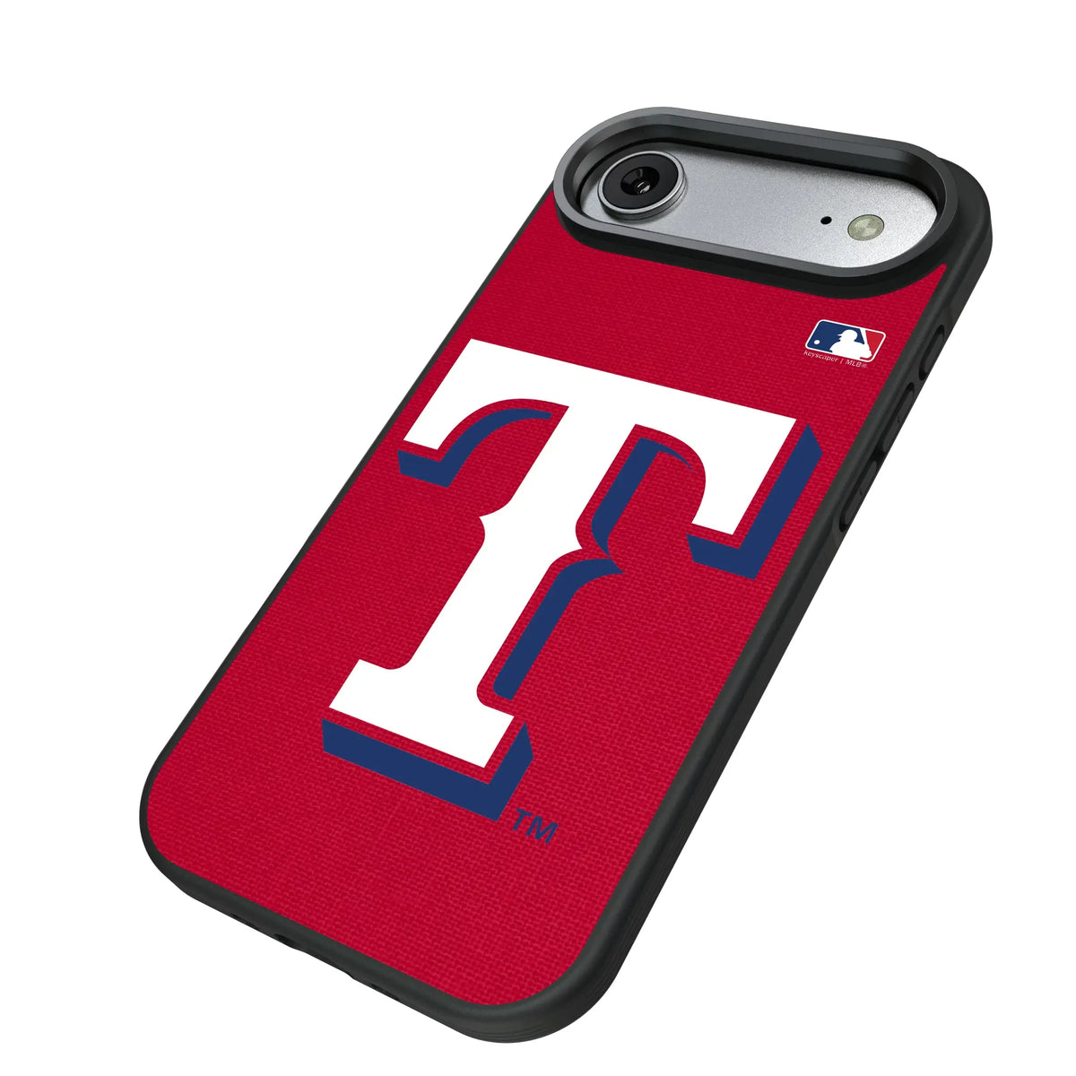 Texas Rangers Solid iPhone Bump Phone Case for Apple iPhone - Isometric View#Device_iPhone Air