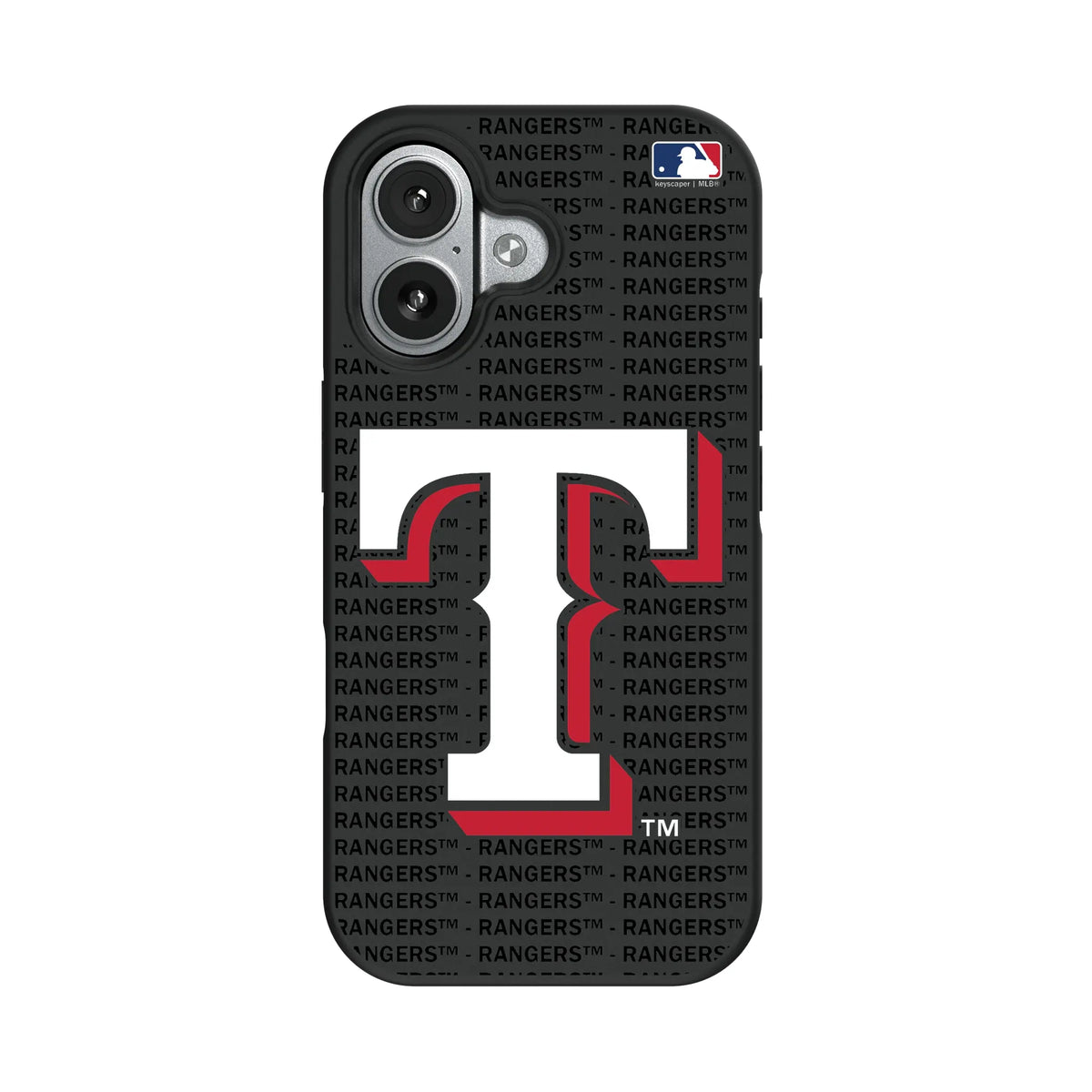 Texas Rangers Text Backdrop iPhone Bump Phone Case for Apple iPhone#Device_iPhone 17