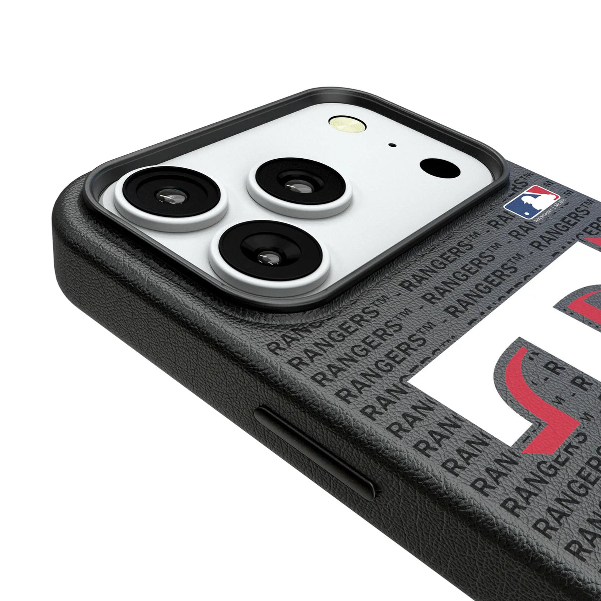 Texas Rangers Text Backdrop iPhone MagSafe Compatible Phone Case for Apple iPhone - Detail#Device_iPhone 18 Pro