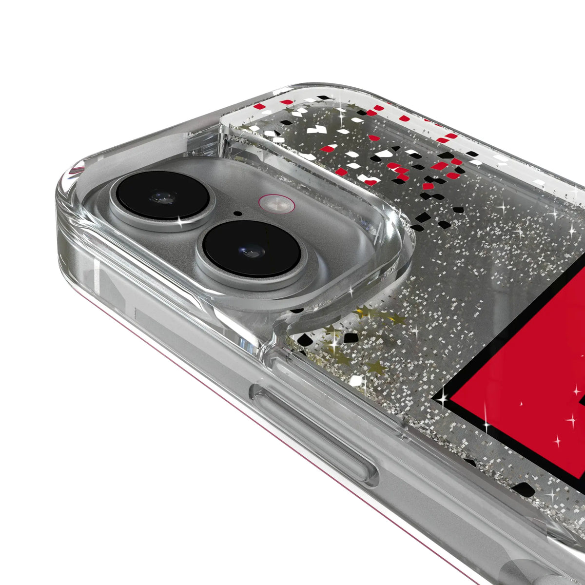 Texas Tech Red Raiders Confetti iPhone Glitter Phone Case for Apple iPhone - Detail#Device_iPhone 17