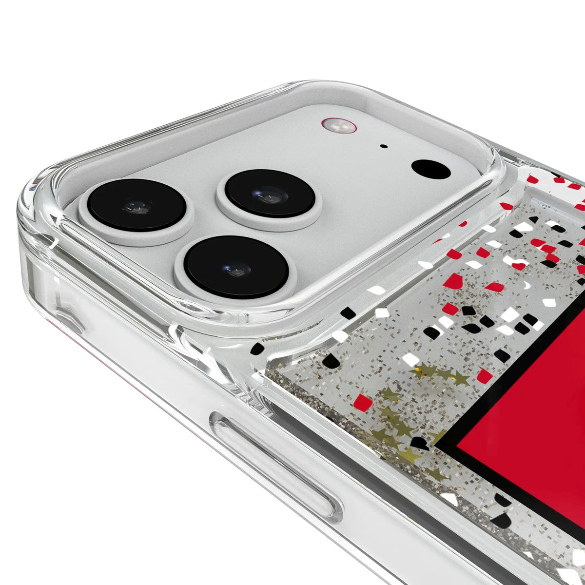 Texas Tech Red Raiders Confetti iPhone Glitter Phone Case for Apple iPhone - Detail#Device_iPhone 18 Pro Max