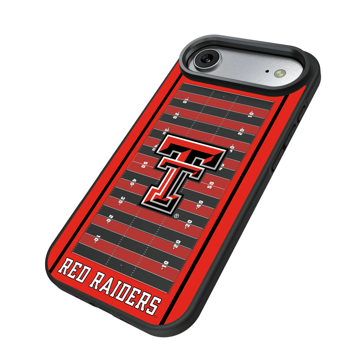 Texas Tech Red Raiders Field iPhone Bump Phone Case for Apple iPhone - Isometric View#Device_iPhone Air