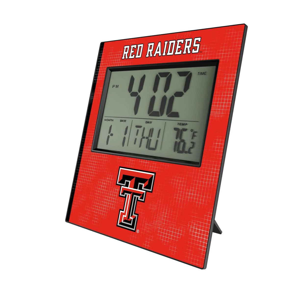 Texas Tech Red Raiders Hatch Wall Clock