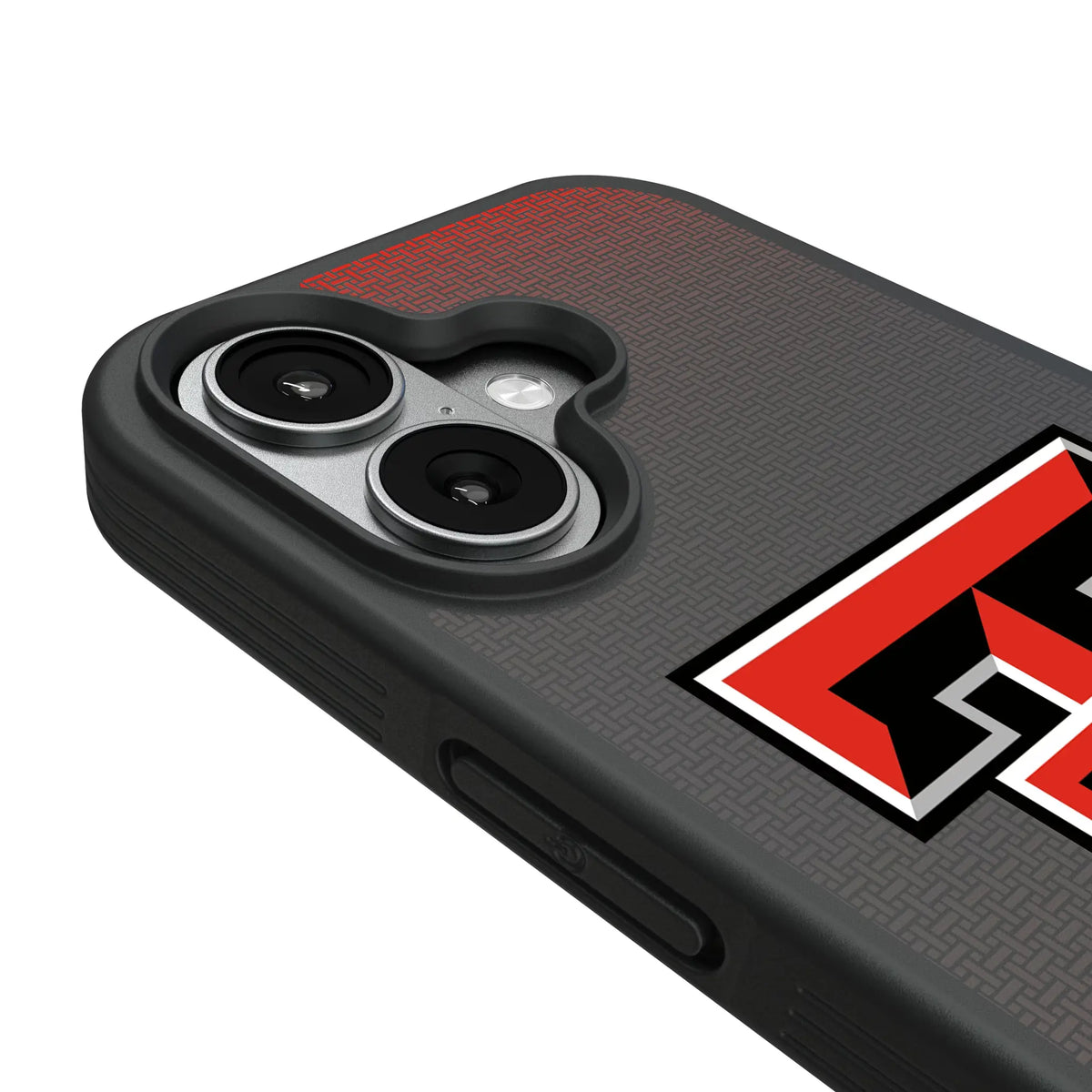 Texas Tech Red Raiders Linen iPhone Bump Phone Case for Apple iPhone - Detail#Device_iPhone 17