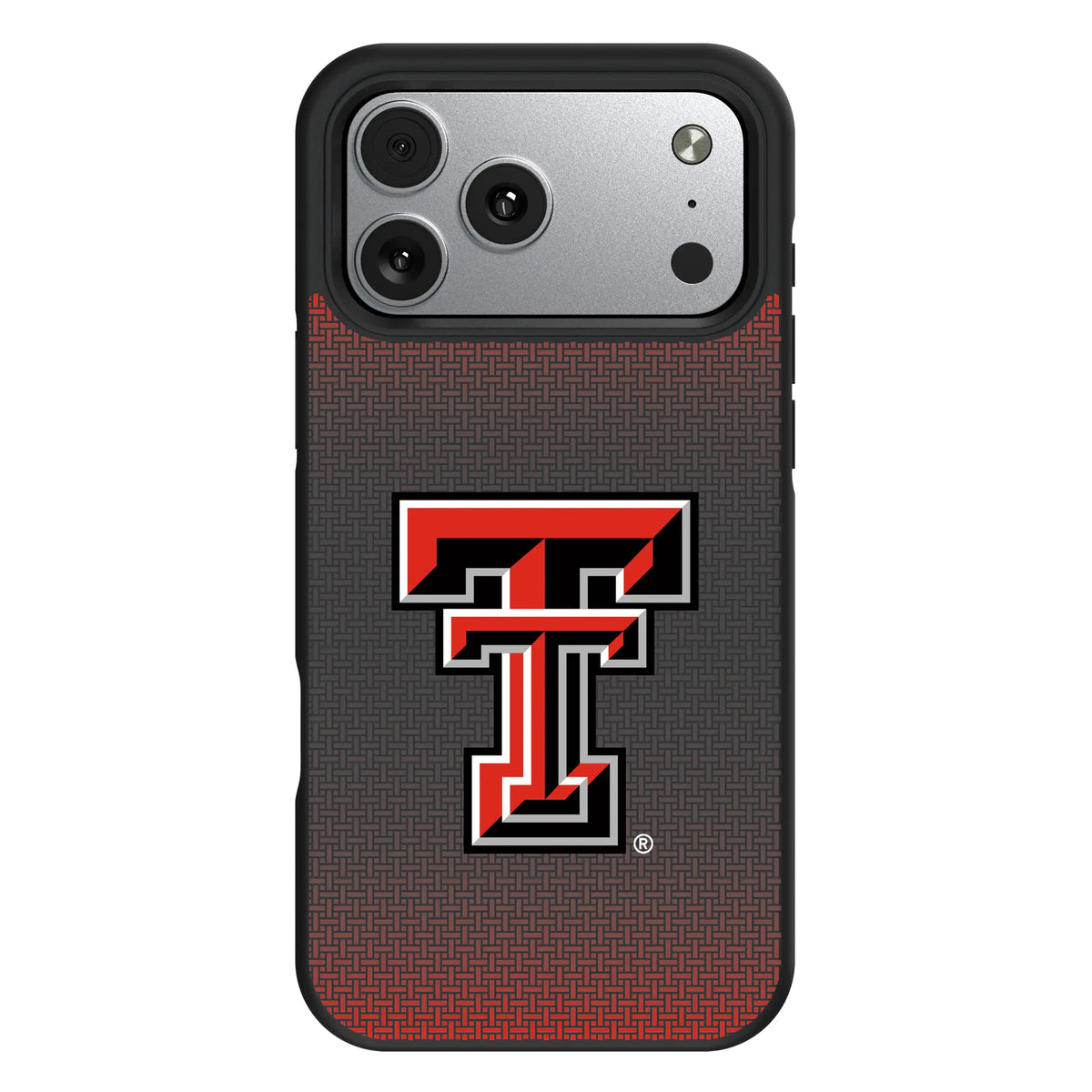 Texas Tech Red Raiders Linen iPhone Bump Phone Case for Apple iPhone#Device_iPhone 17 Pro Max