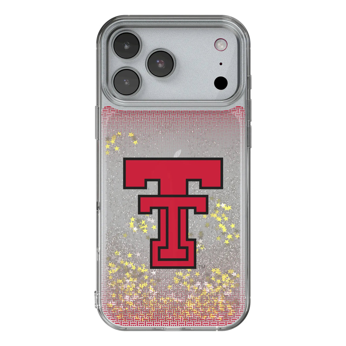 Texas Tech Red Raiders Linen iPhone Glitter Phone Case for Apple iPhone#Device_iPhone 17 Pro Max