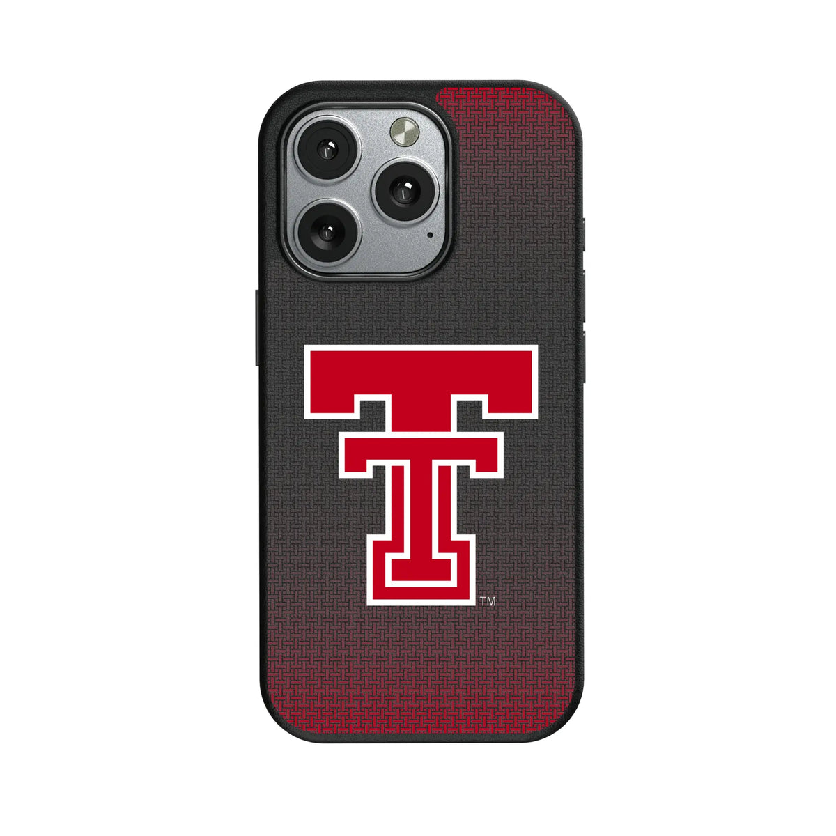 Texas Tech Red Raiders Linen iPhone MagSafe Compatible Phone Case for Apple iPhone#Device_iPhone 16 Pro