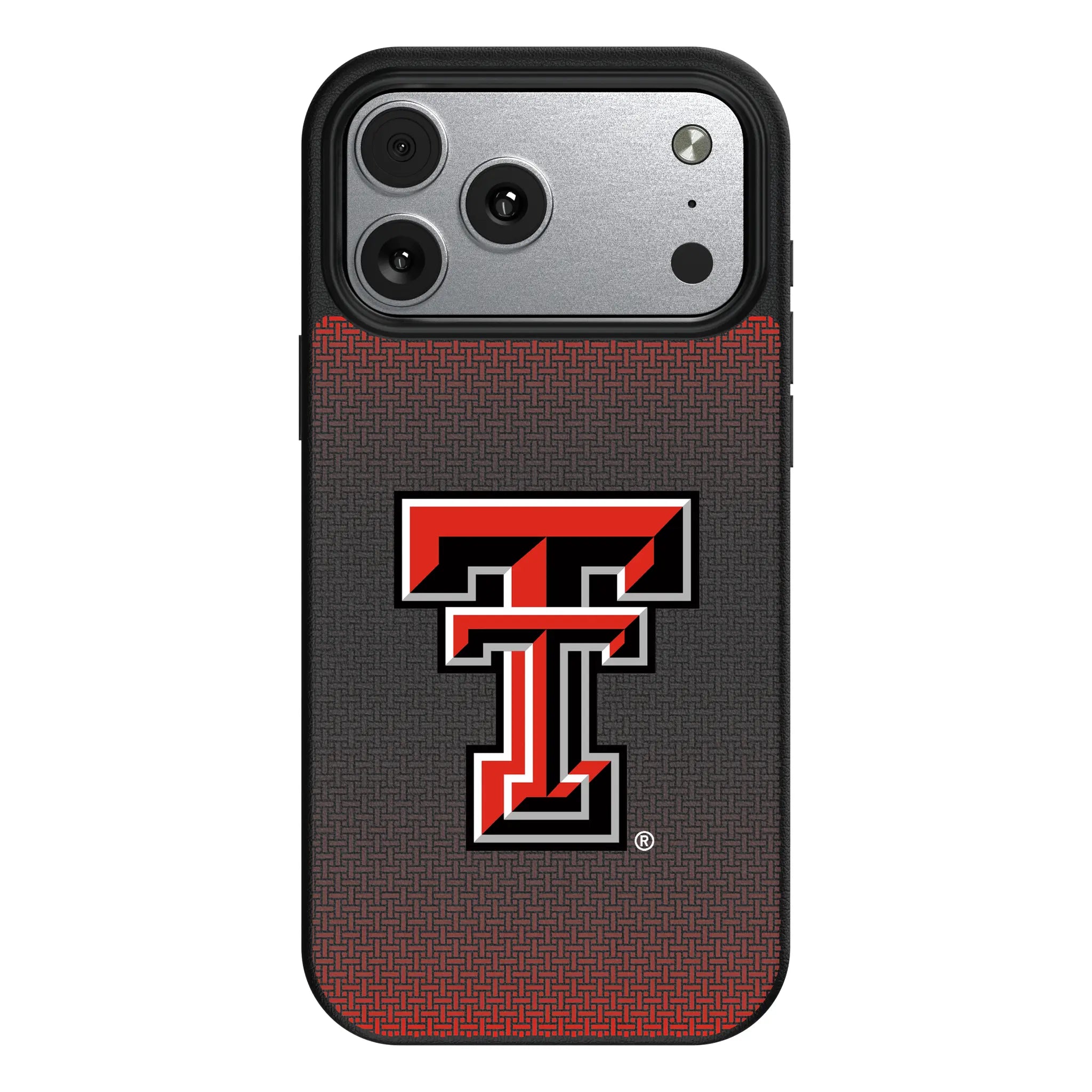 Texas Tech Red Raiders Linen iPhone MagSafe Compatible Phone Case for Apple iPhone#Device_iPhone 17 Pro Max