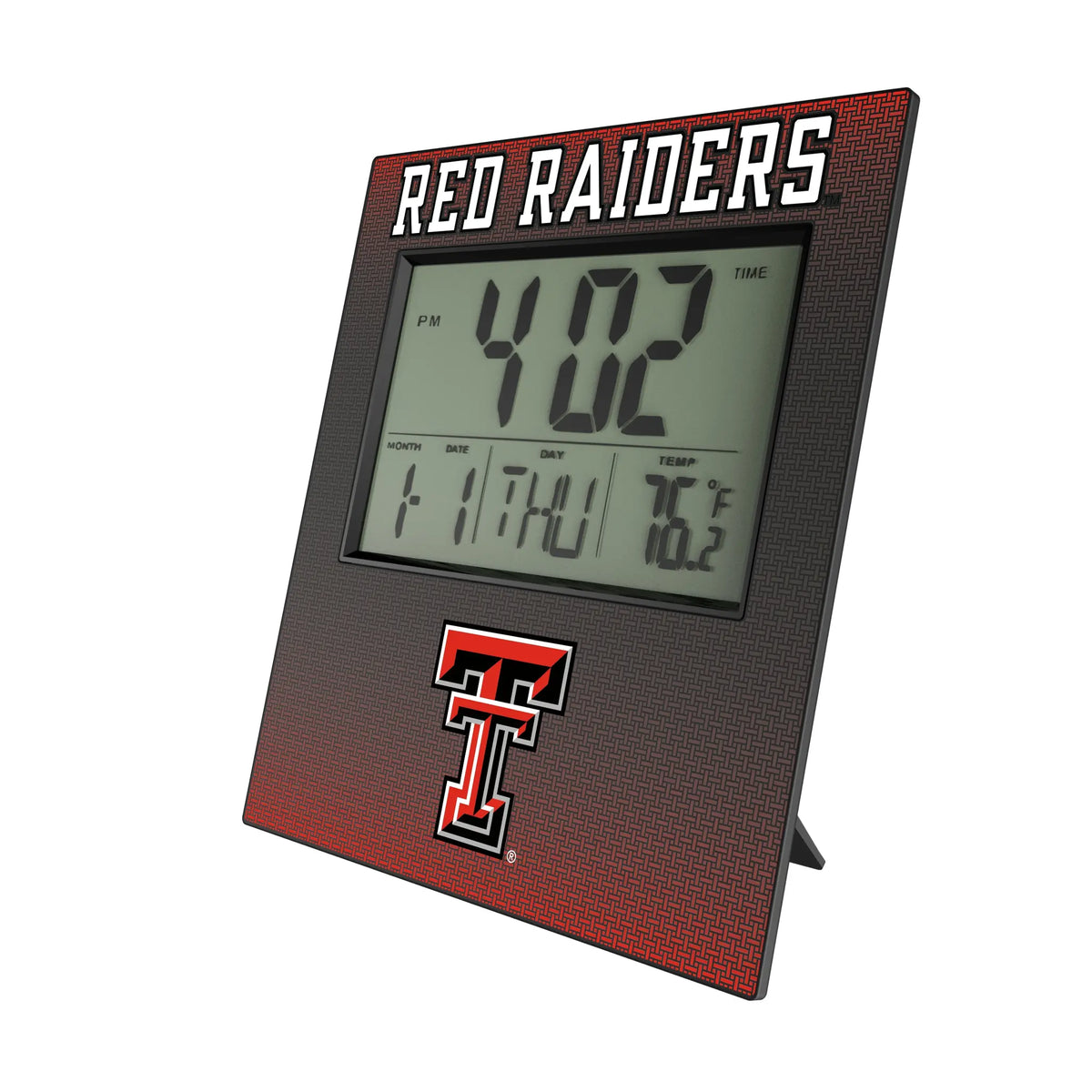 Texas Tech Red Raiders Linen Wall Clock