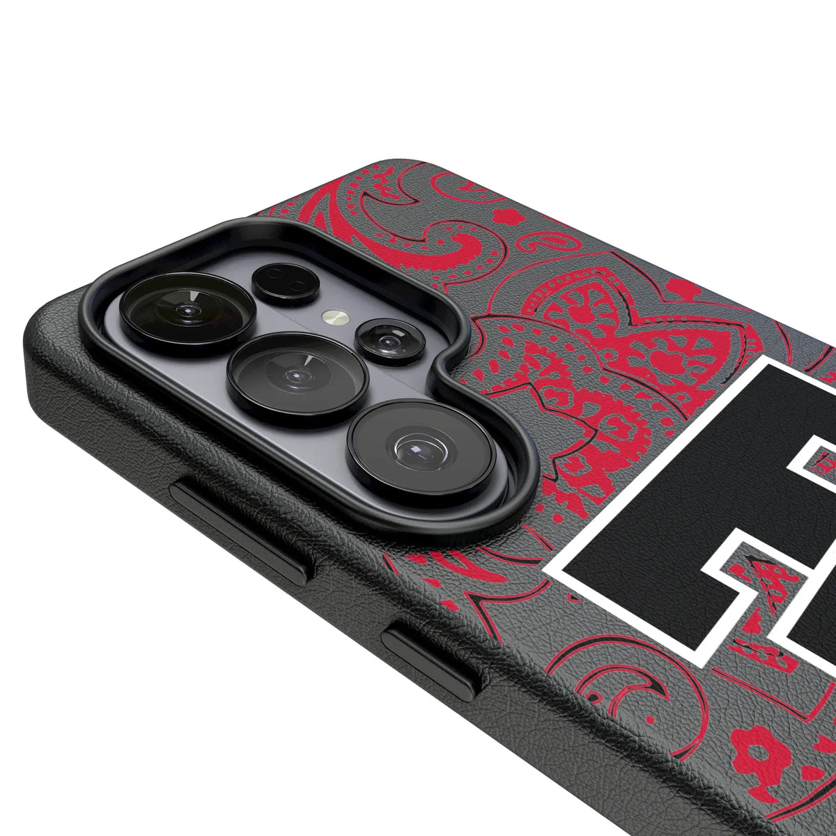 Texas Tech Red Raiders Paisley Galaxy MagSafe Compatible Phone Case for Samsung Galaxy - Detail#Device_Galaxy S26 Ultra