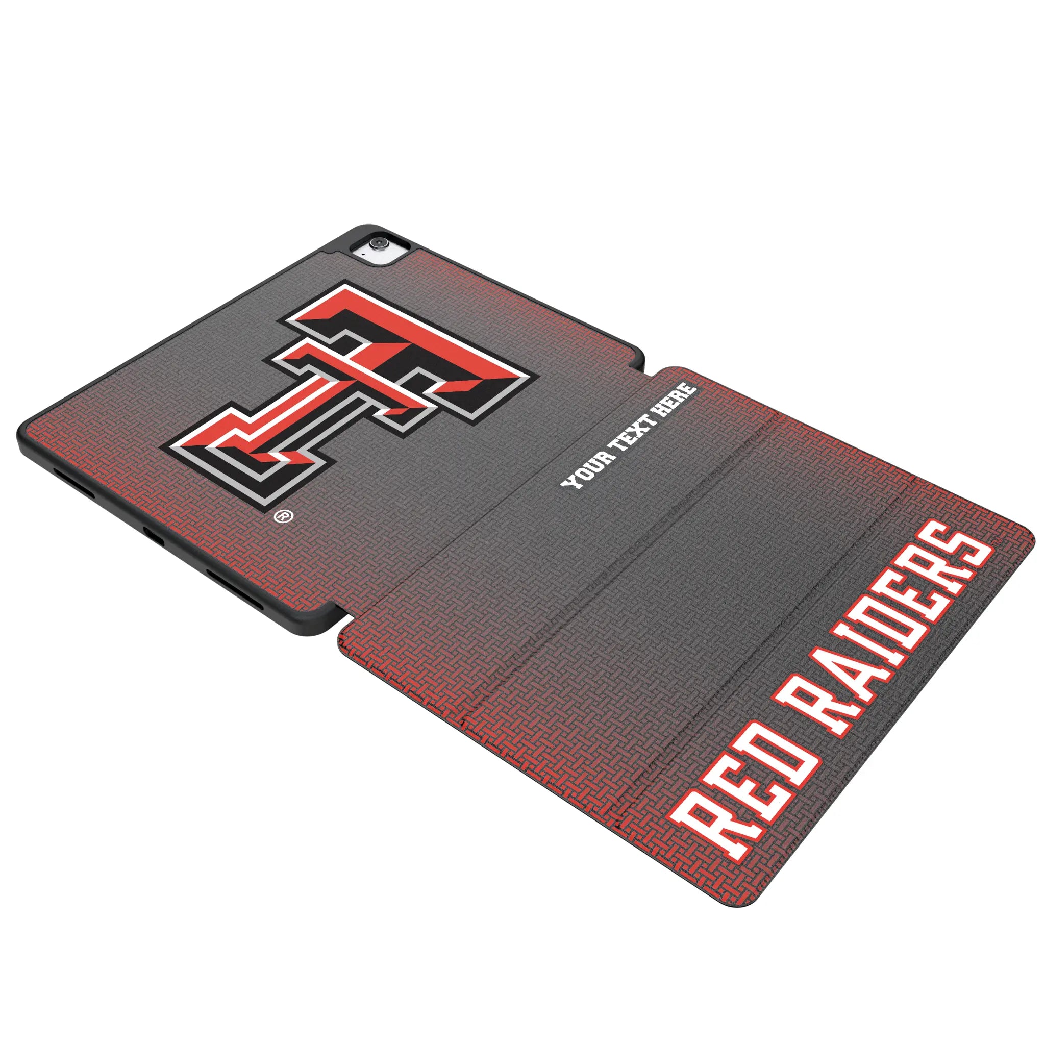 Texas Tech Red Raiders Personalized Linen iPad Tablet Case for Apple iPad