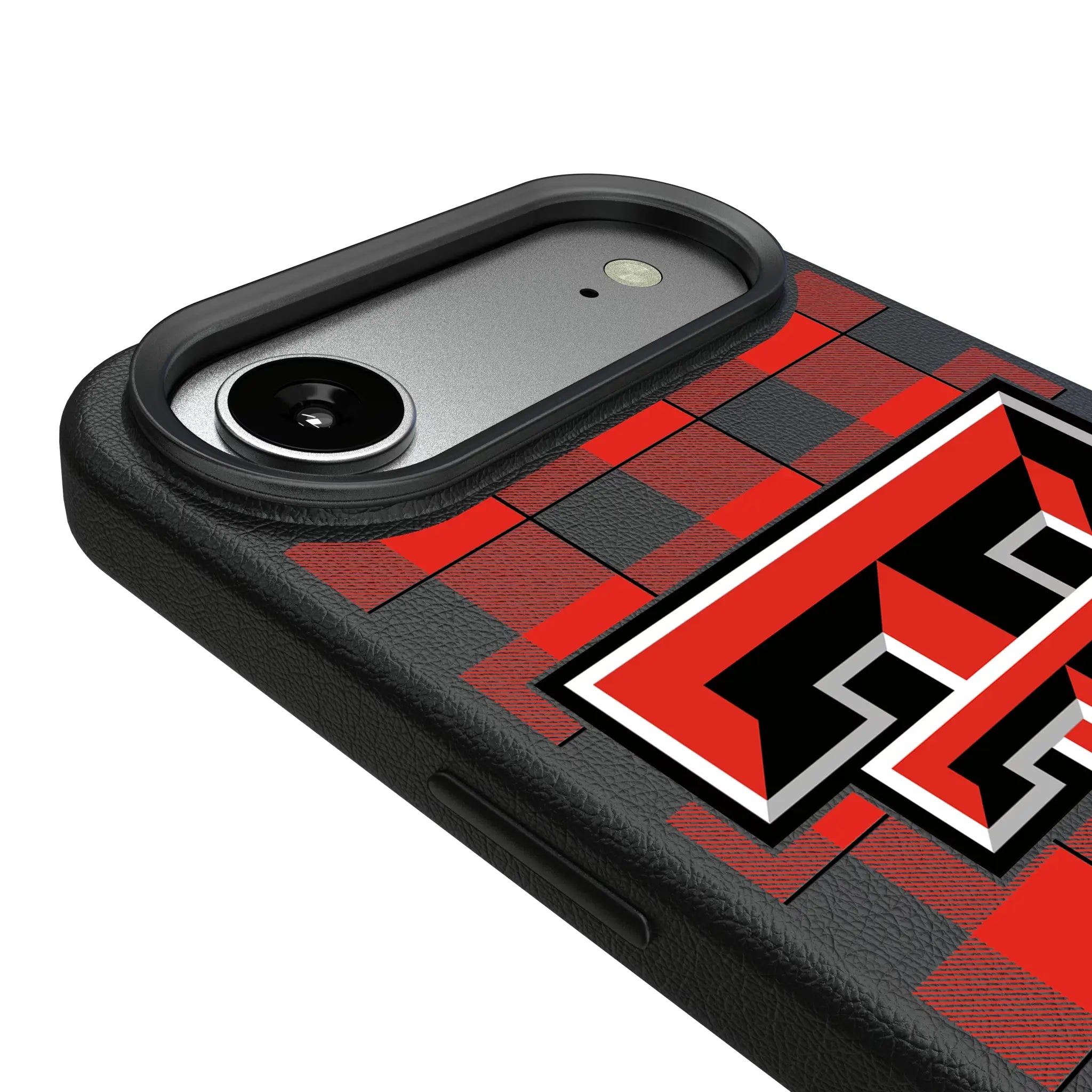 Texas Tech Red Raiders Plaid iPhone MagSafe Compatible Phone Case for Apple iPhone - Detail#Device_iPhone Air