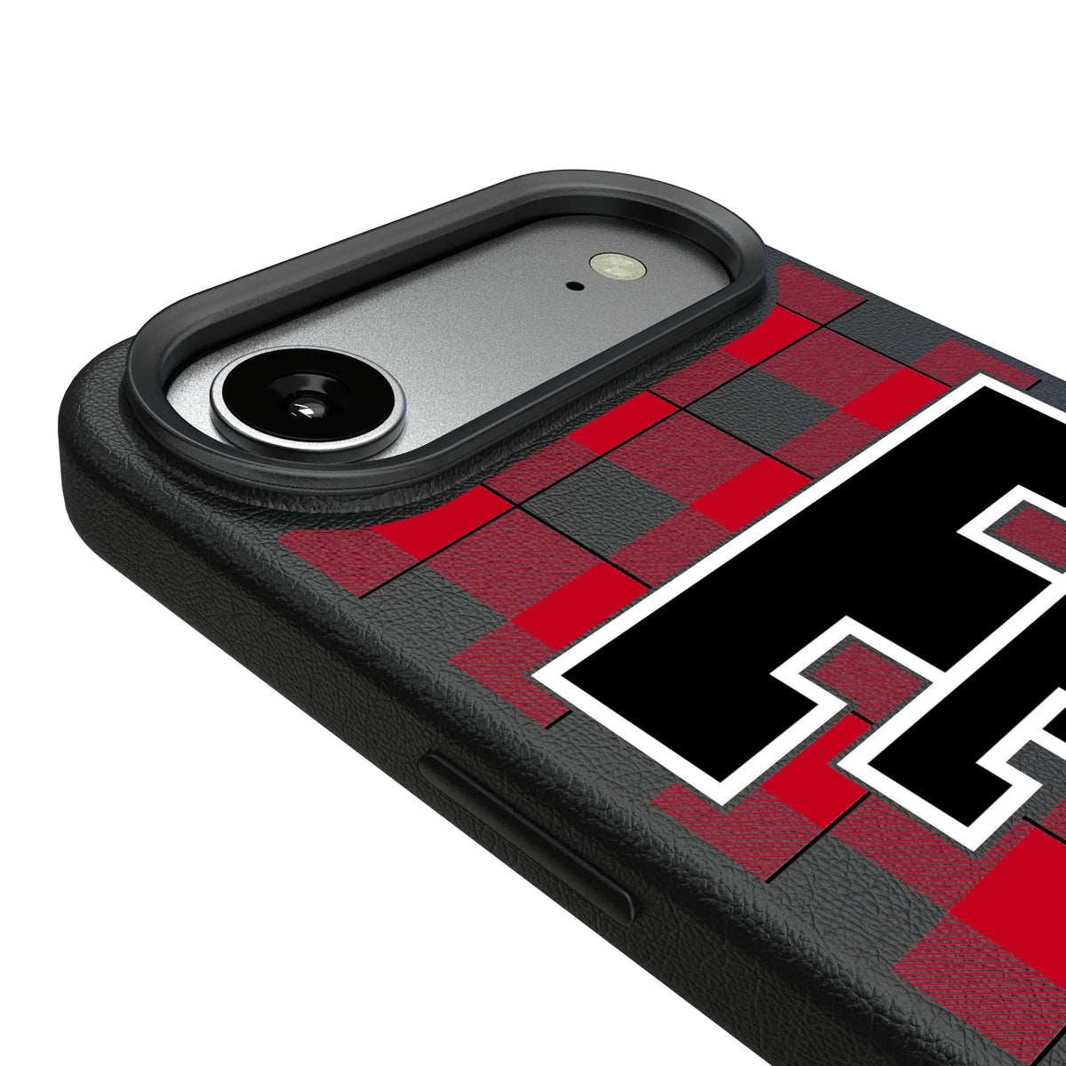 Texas Tech Red Raiders Plaid iPhone MagSafe Compatible Phone Case for Apple iPhone - Detail#Device_iPhone Air
