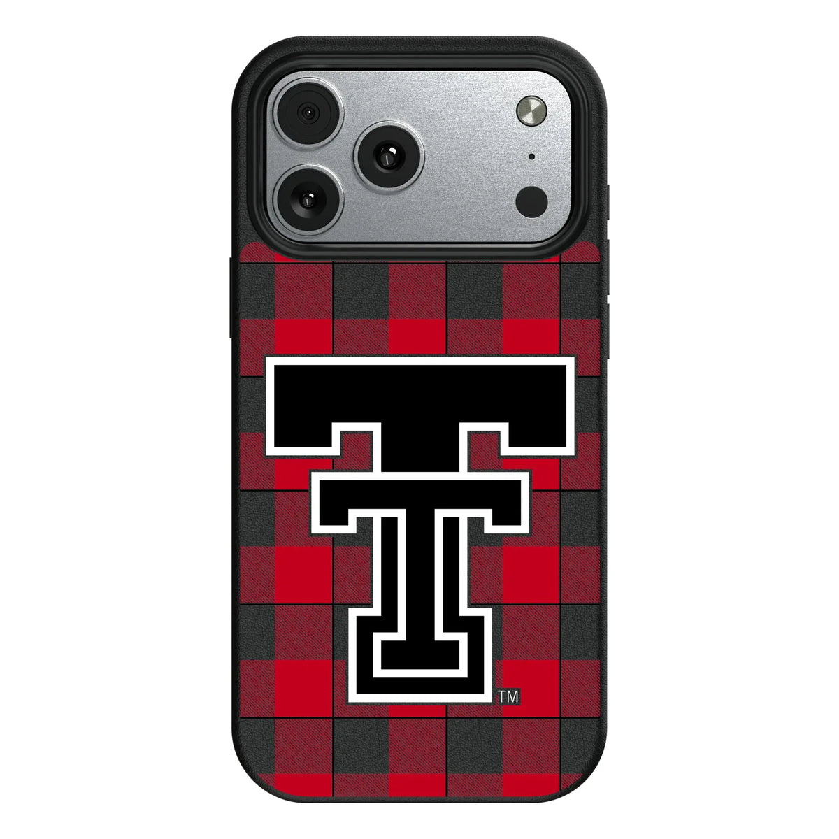Texas Tech Red Raiders Plaid iPhone MagSafe Compatible Phone Case for Apple iPhone#Device_iPhone 17 Pro Max