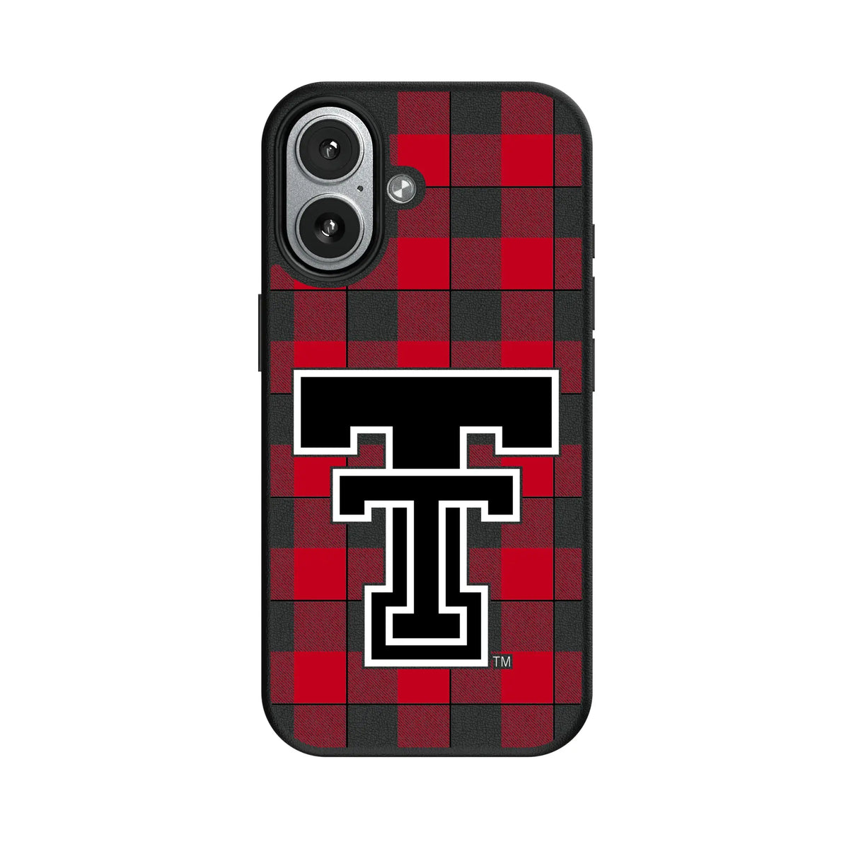 Texas Tech Red Raiders Plaid iPhone MagSafe Compatible Phone Case for Apple iPhone#Device_iPhone 17