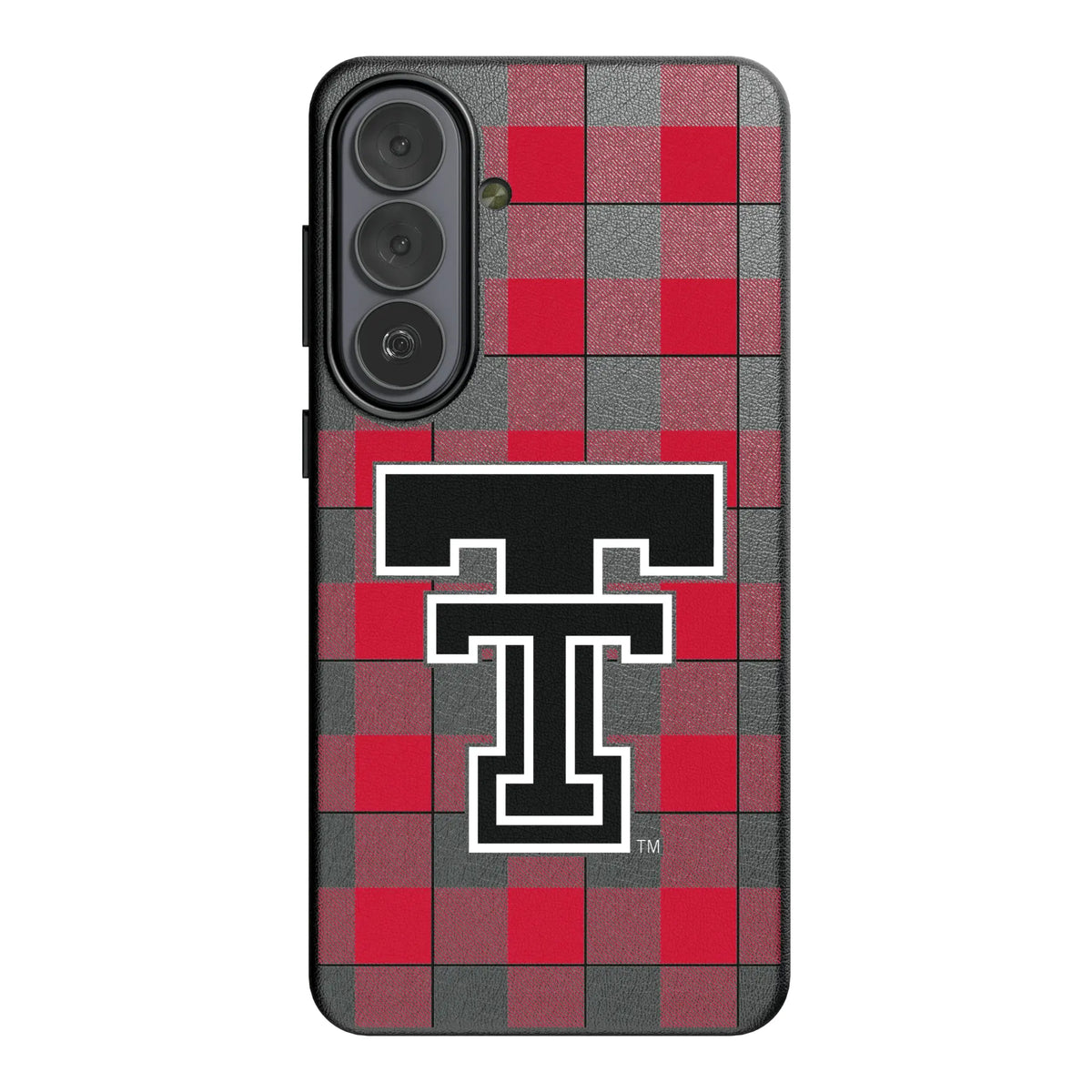 Texas Tech Red Raiders Plaid Galaxy MagSafe Compatible Phone Case for Samsung Galaxy#Device_Galaxy S26 Plus
