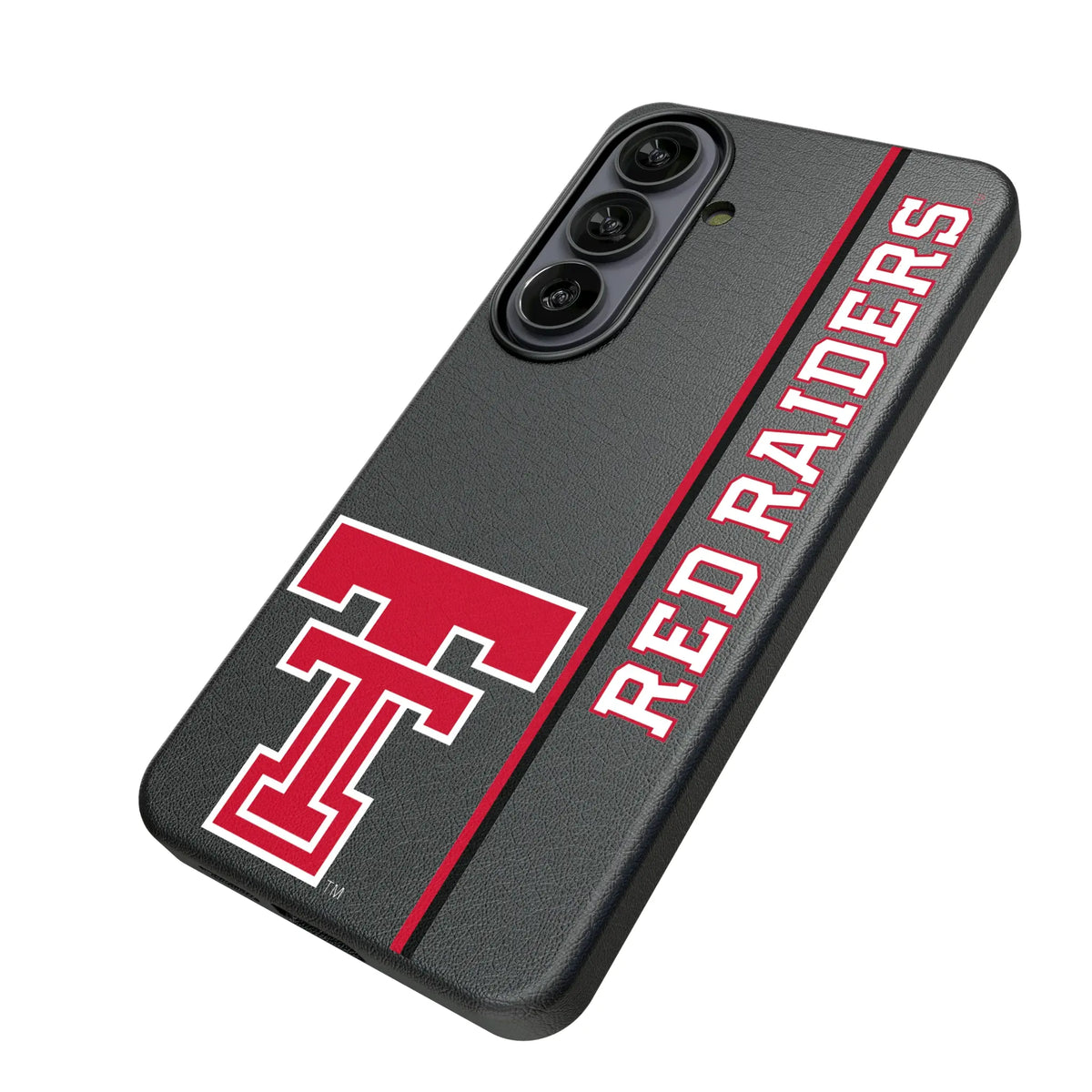 Texas Tech Red Raiders Sidebar Galaxy MagSafe Compatible Phone Case for Samsung Galaxy - Isometric View#Device_Galaxy S26