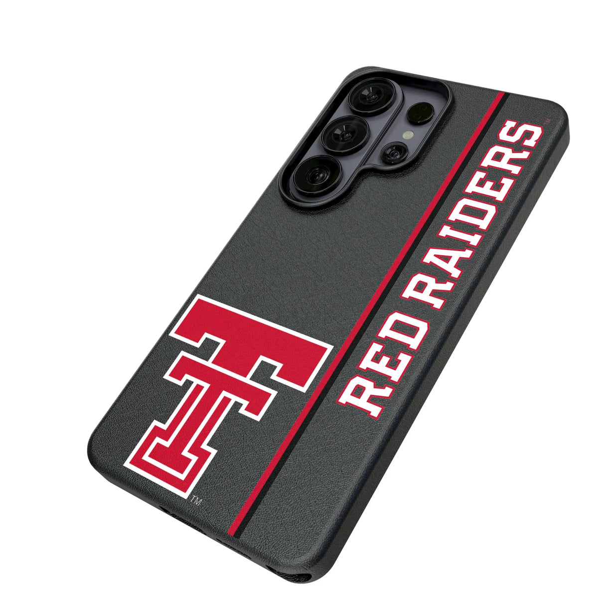 Texas Tech Red Raiders Sidebar Galaxy MagSafe Compatible Phone Case for Samsung Galaxy - Isometric View#Device_Galaxy S26 Ultra