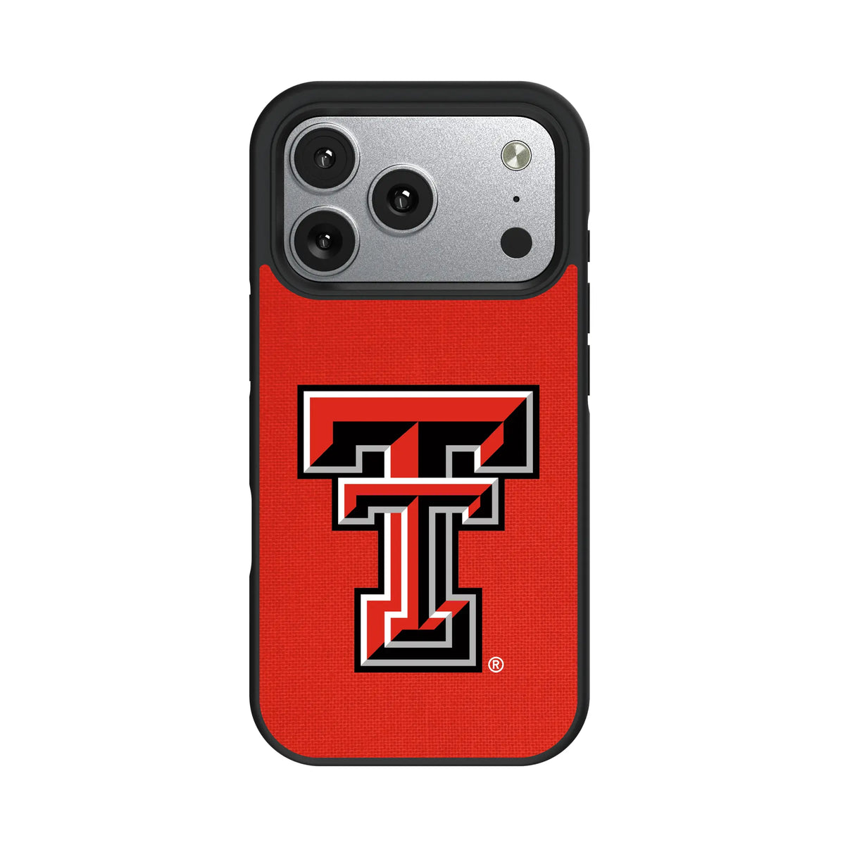 Texas Tech Red Raiders Solid iPhone Bump Phone Case for Apple iPhone#Device_iPhone 17 Pro