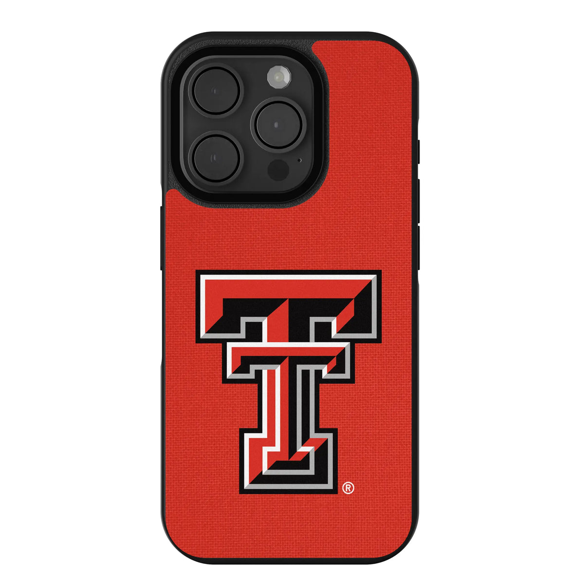 Texas Tech Red Raiders Solid iPhone Bump Phone Case for Apple iPhone