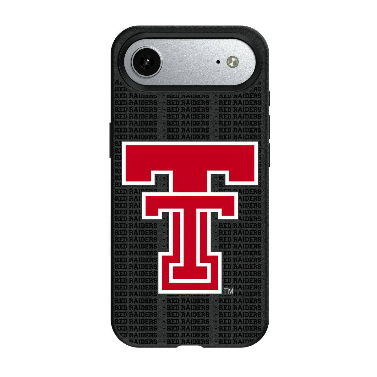 Texas Tech Red Raiders Text Backdrop iPhone MagSafe Compatible Phone Case for Apple iPhone#Device_iPhone Air