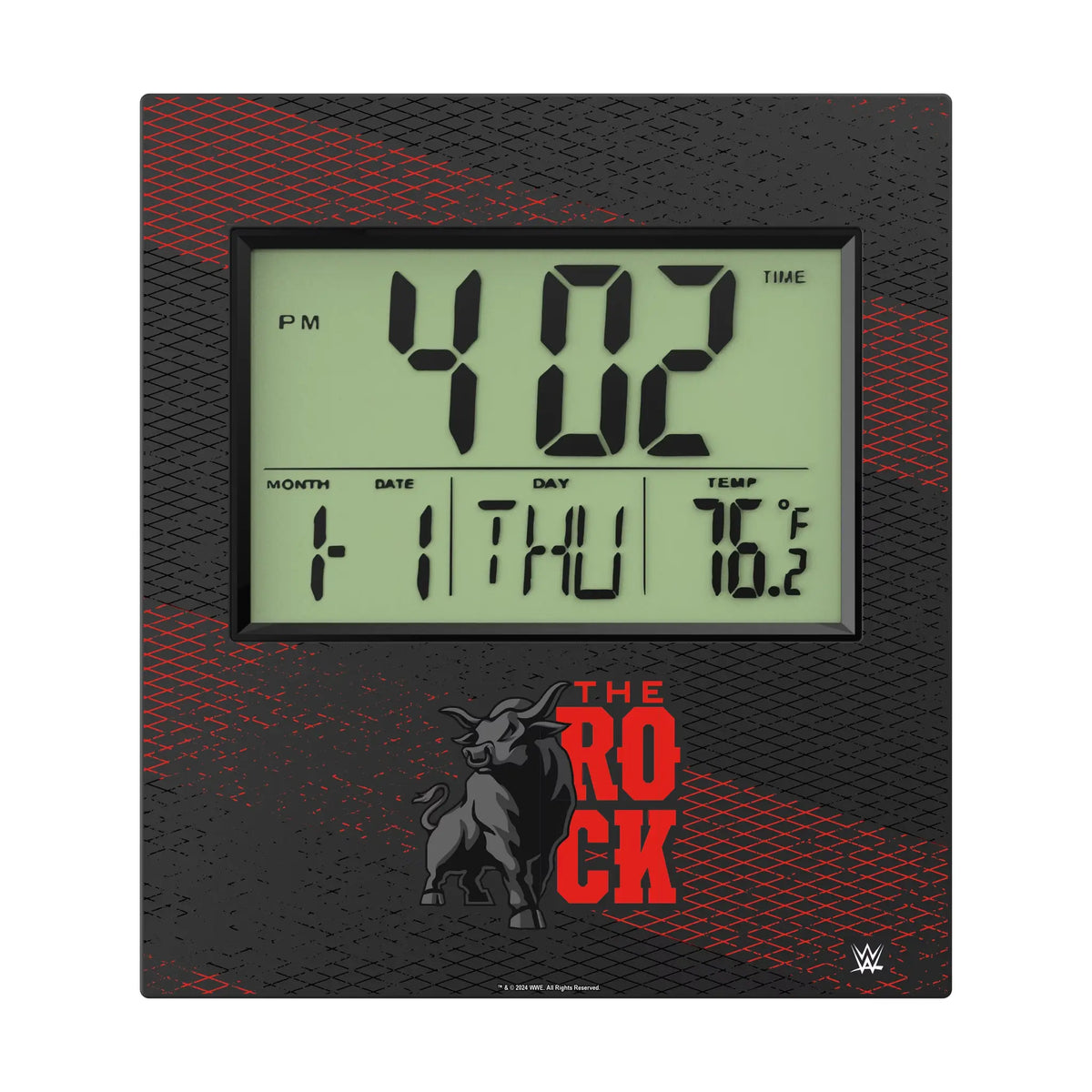The Rock Steel Wall Clock