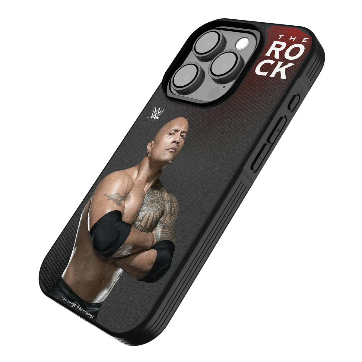 The Rock Superstar iPhone Bump Phone Case for Apple iPhone - Isometric View