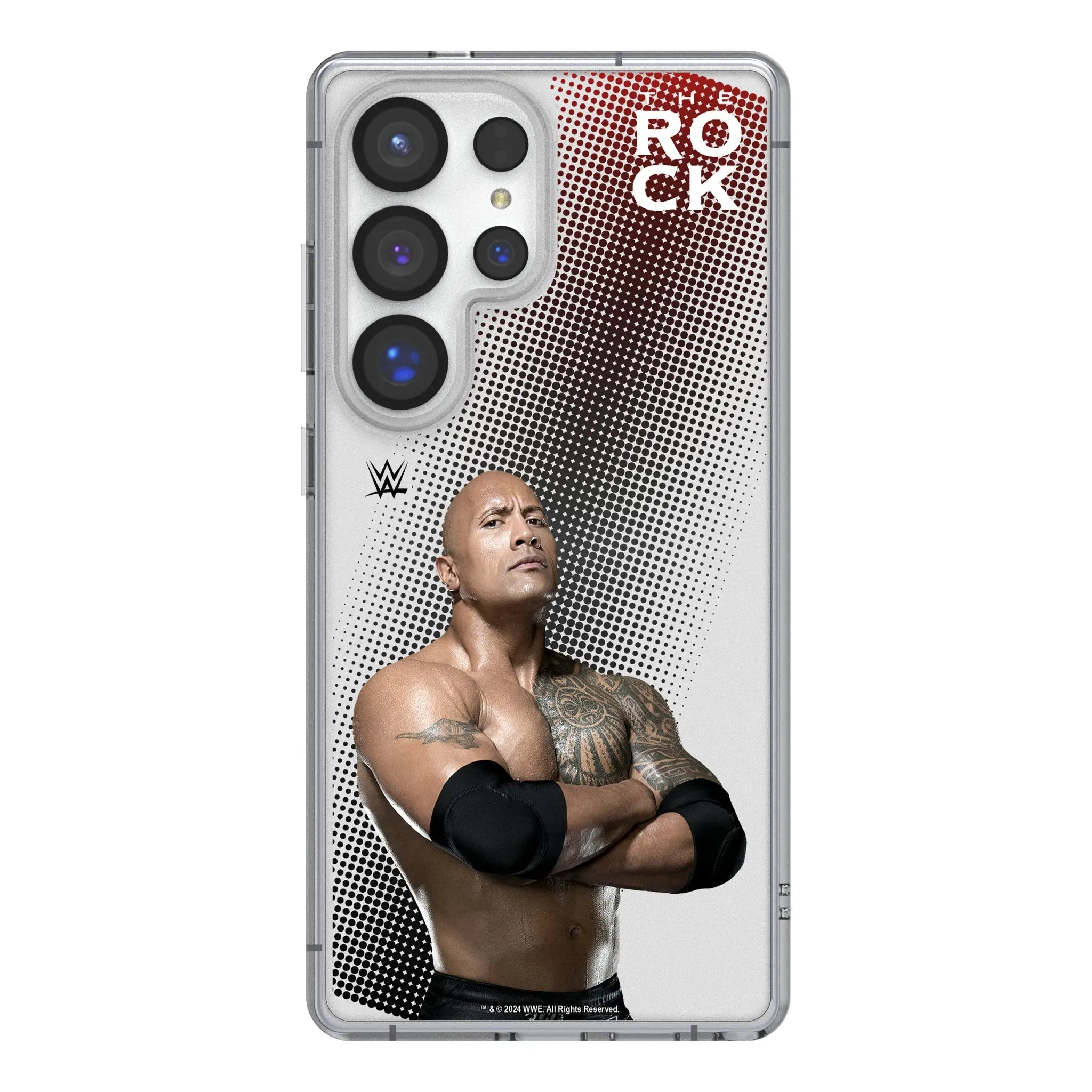 The Rock Superstar Galaxy Clear Phone Case for Samsung Galaxy#Device_Galaxy S25 Ultra