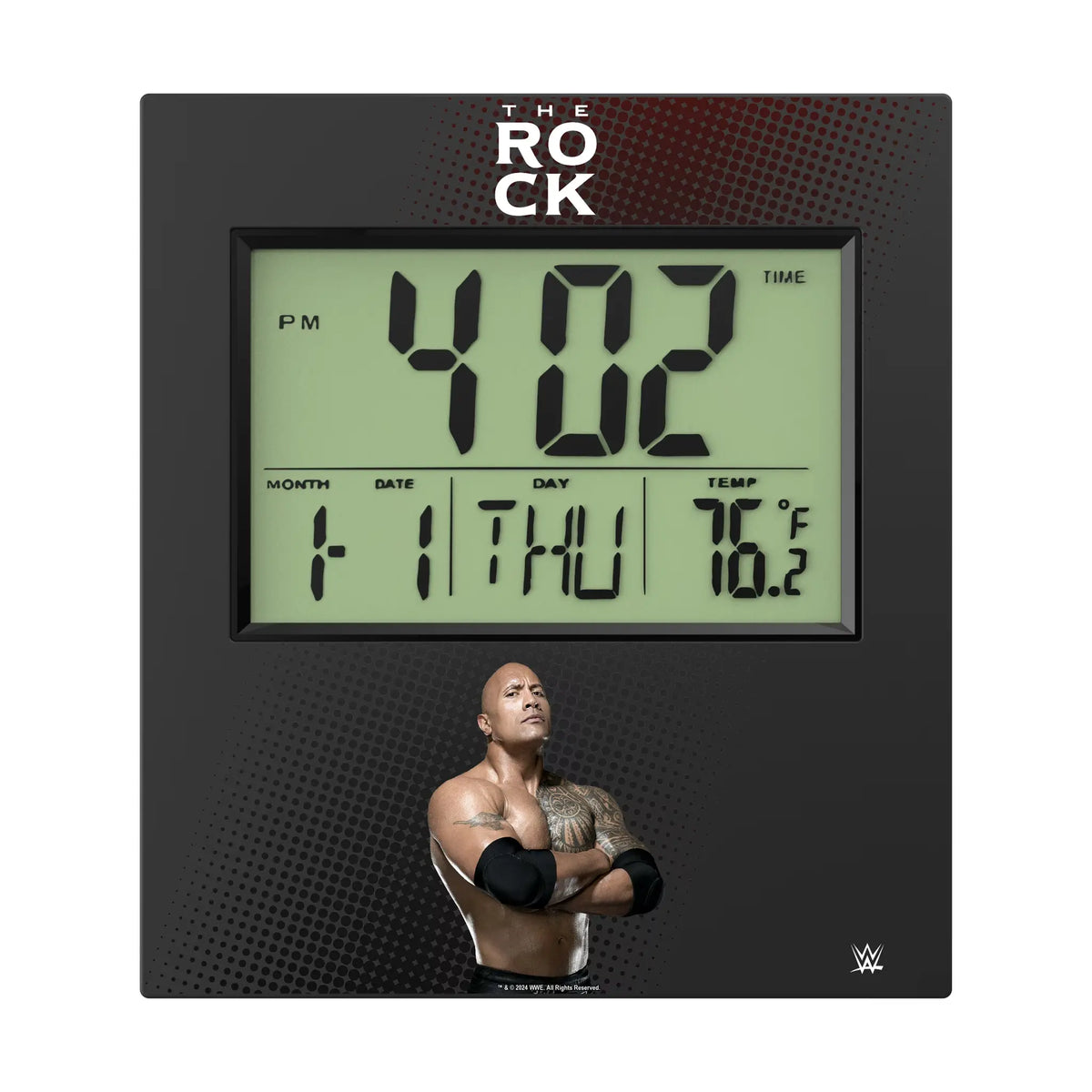 The Rock Superstar Wall Clock