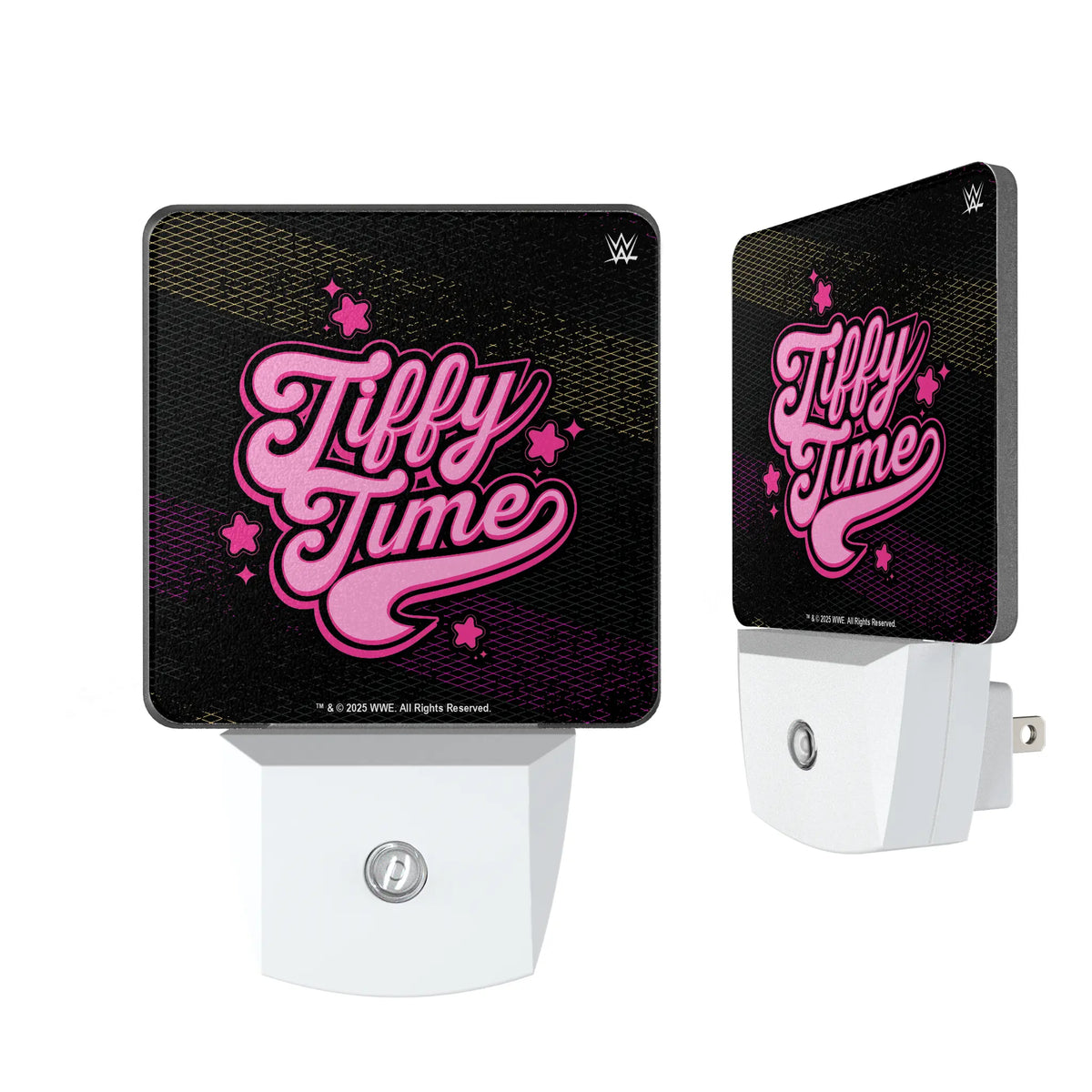 Tiffany Stratton Steel Night Light 2-Pack