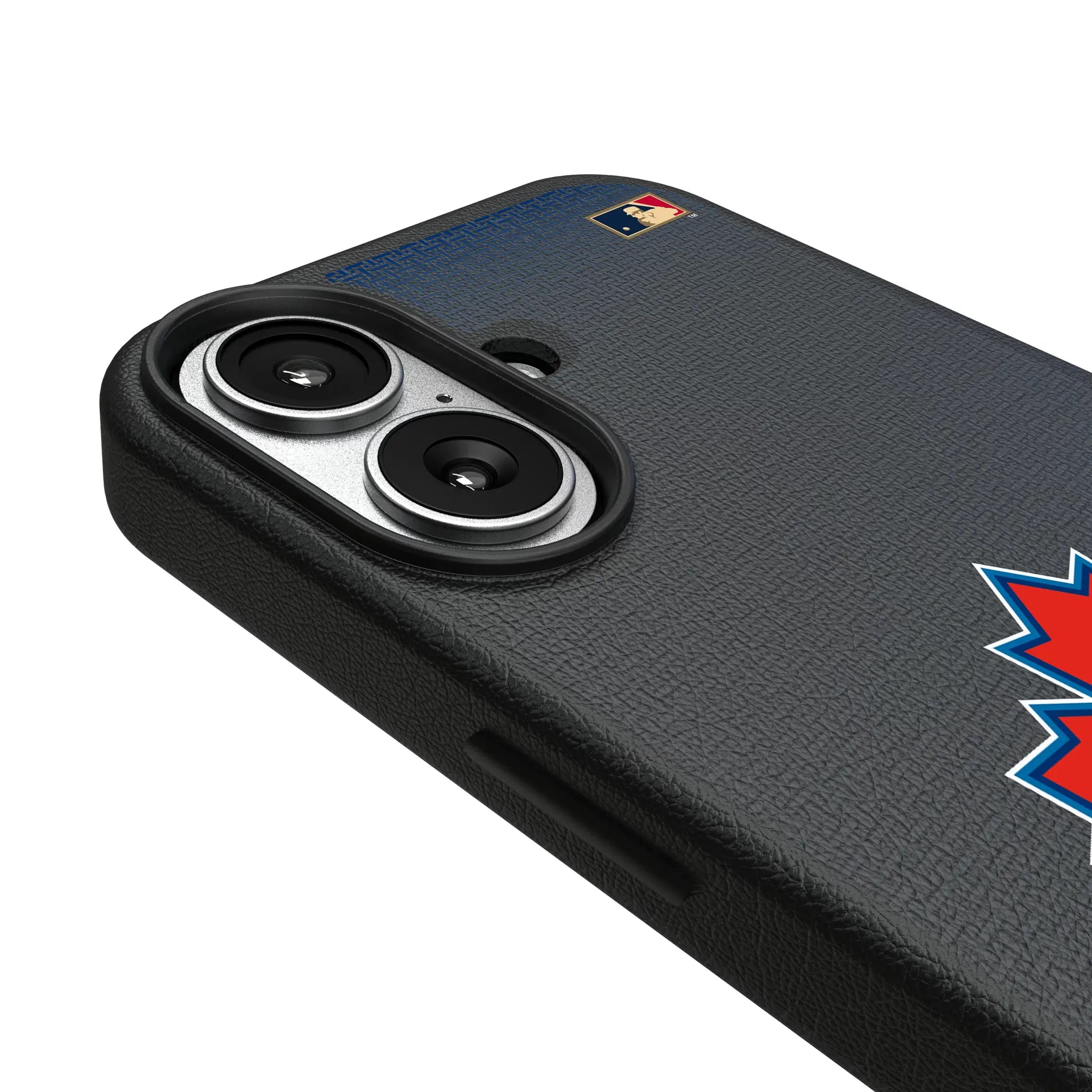 Toronto Blue Jays 1997-2002 - Cooperstown Collection Linen iPhone MagSafe Compatible Phone Case for Apple iPhone - Detail#Device_iPhone 17