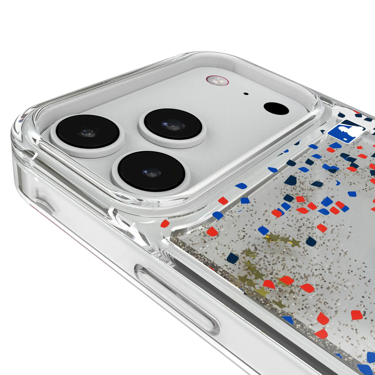 Toronto Blue Jays Confetti iPhone Glitter Phone Case for Apple iPhone - Detail#Device_iPhone 18 Pro Max