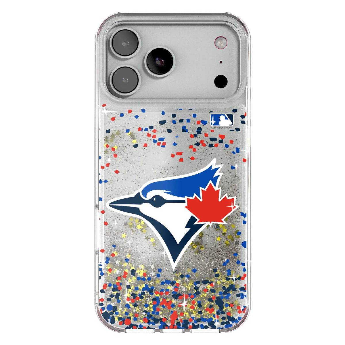Toronto Blue Jays Confetti Glitter Phone Case for Apple iPhone