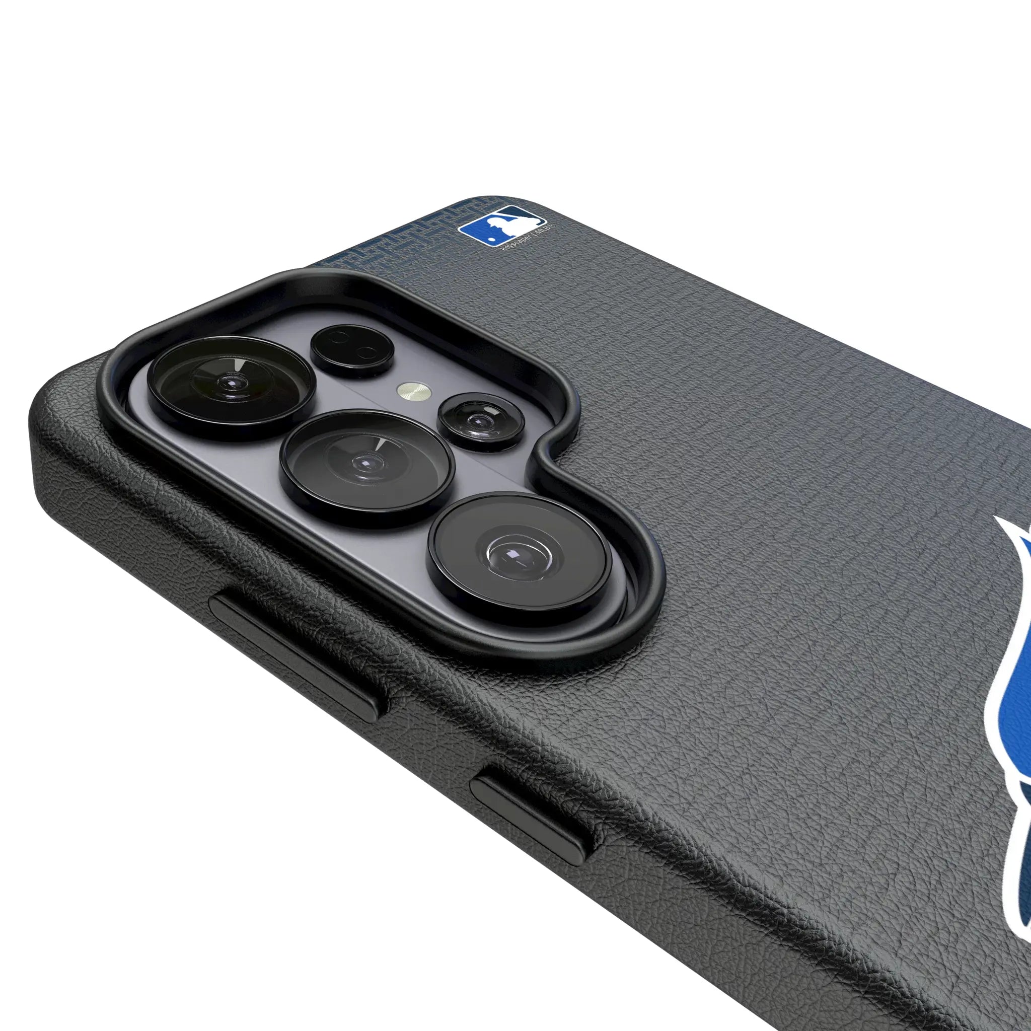Toronto Blue Jays Linen Galaxy MagSafe Compatible Phone Case for Samsung Galaxy - Detail#Device_Galaxy S26 Ultra