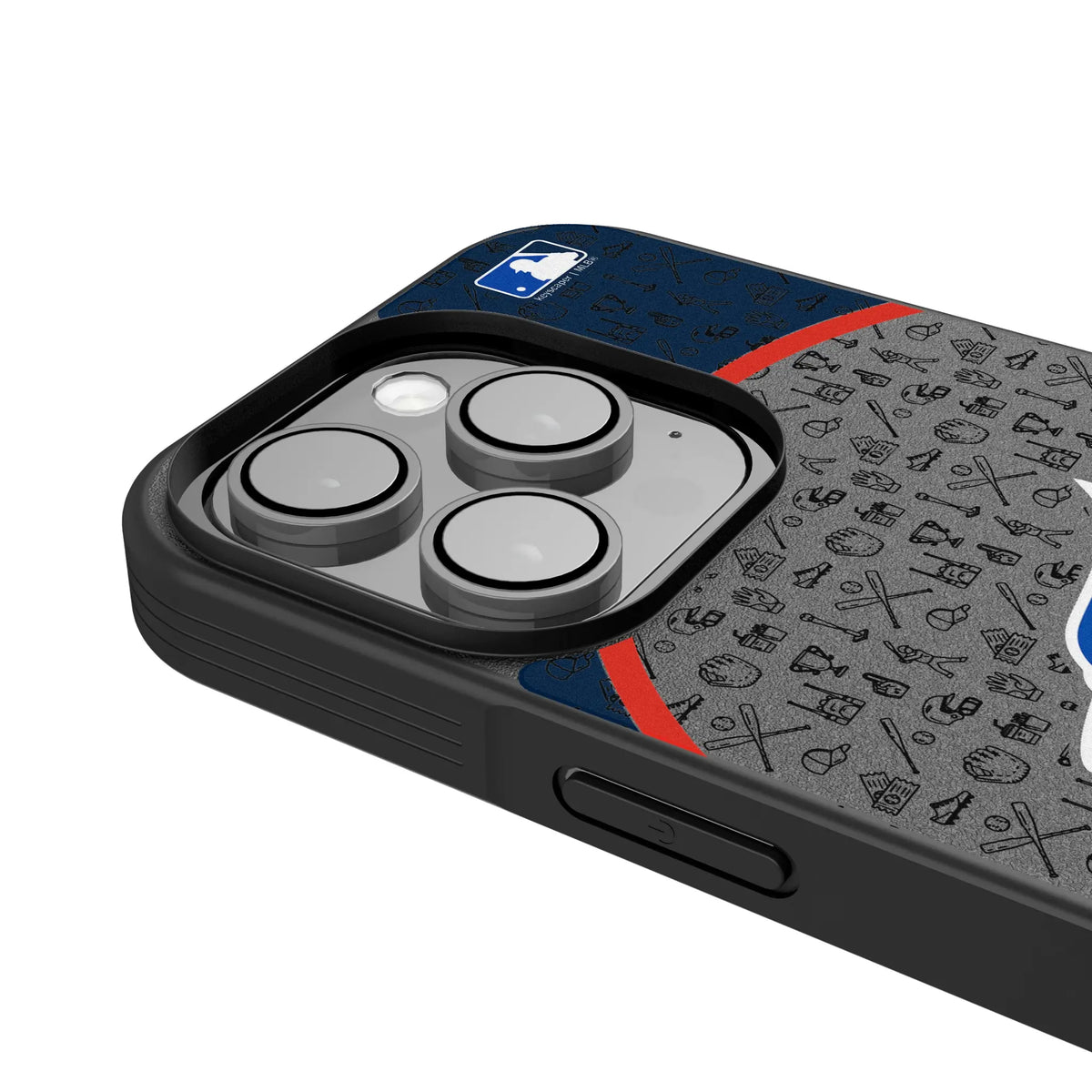 Toronto Blue Jays Personalized Circle iPhone Bump Phone Case for Apple iPhone - Detail