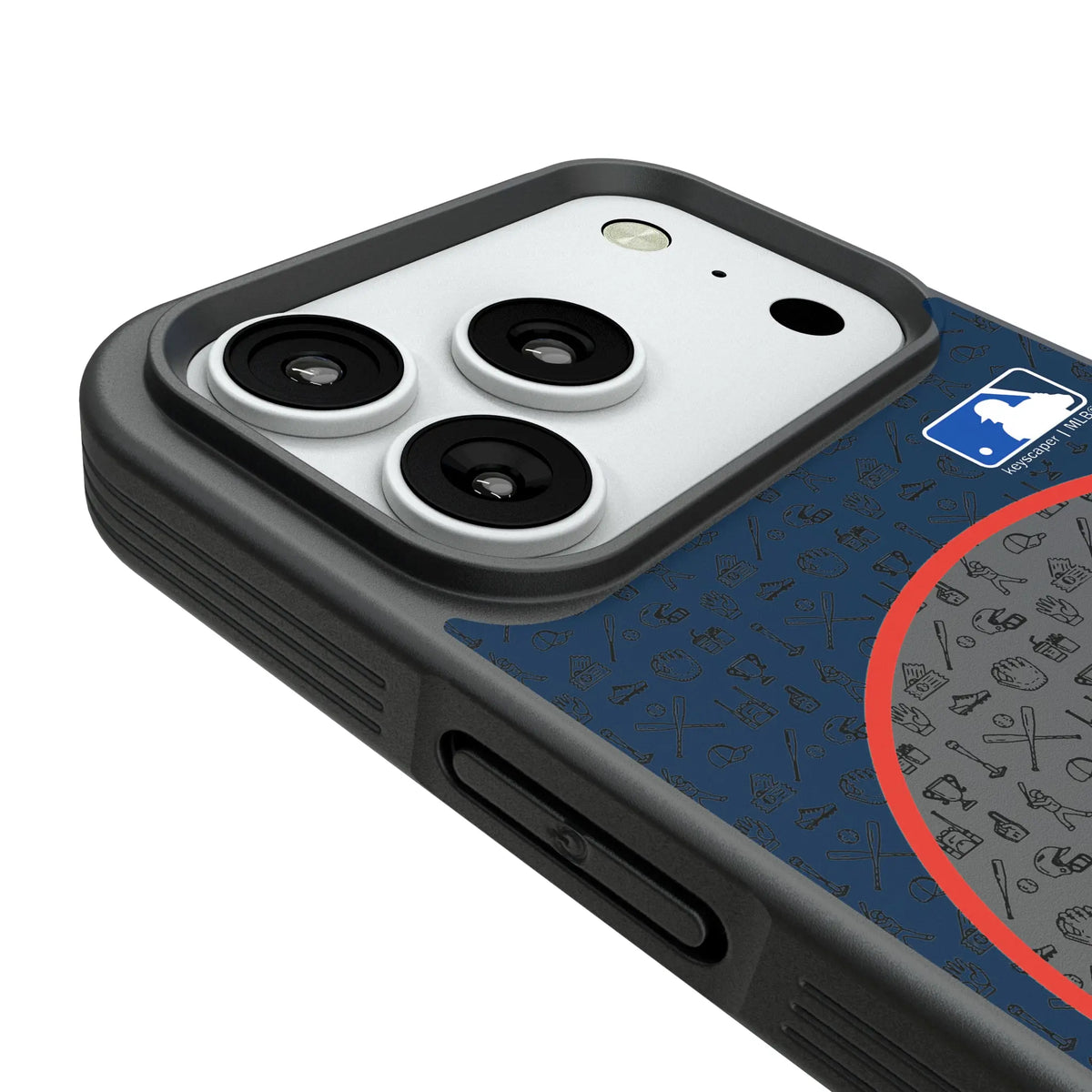 Toronto Blue Jays Personalized Circle iPhone Bump Phone Case for Apple iPhone - Detail#Device_iPhone 18 Pro