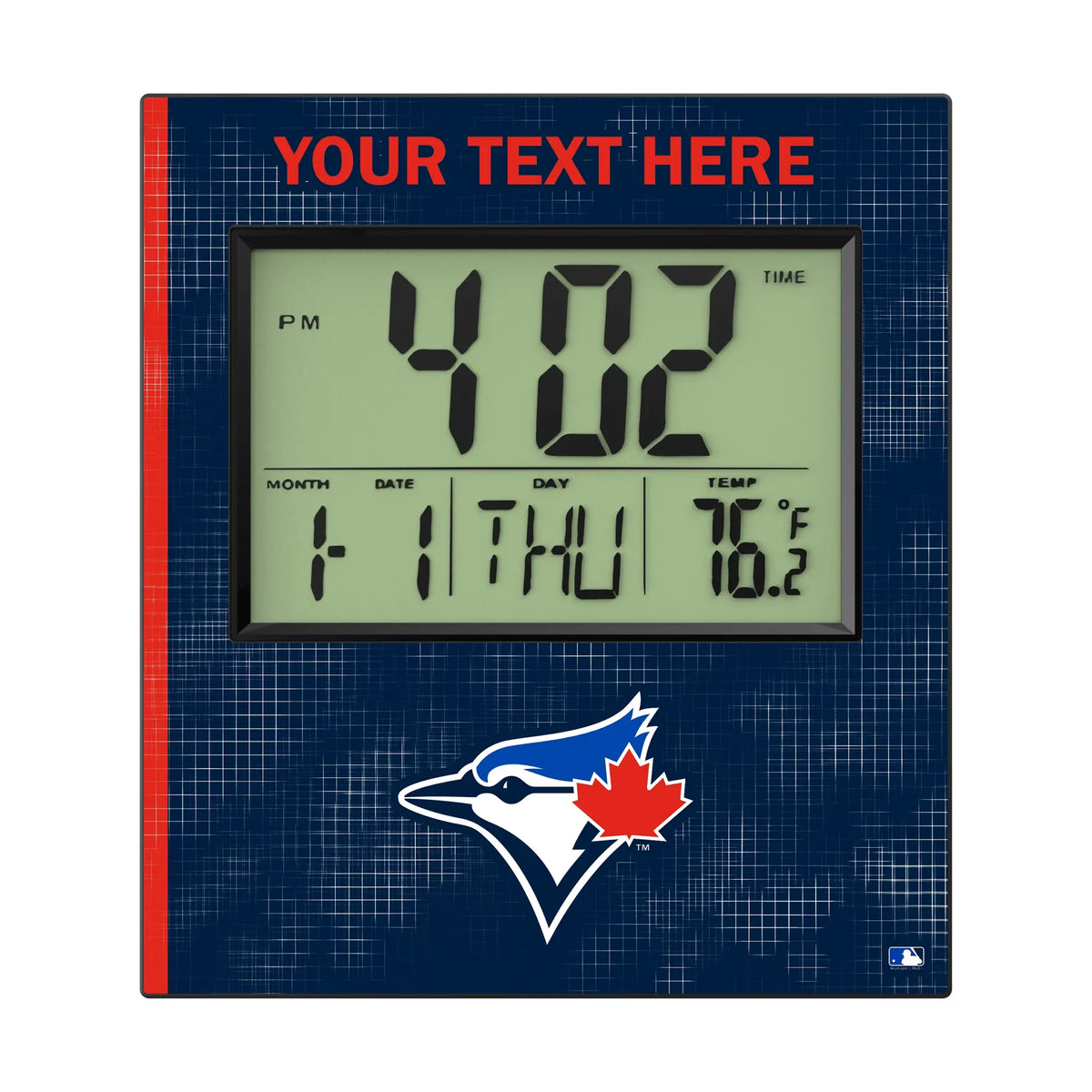 Toronto Blue Jays Personalized Hatch Wall Clock