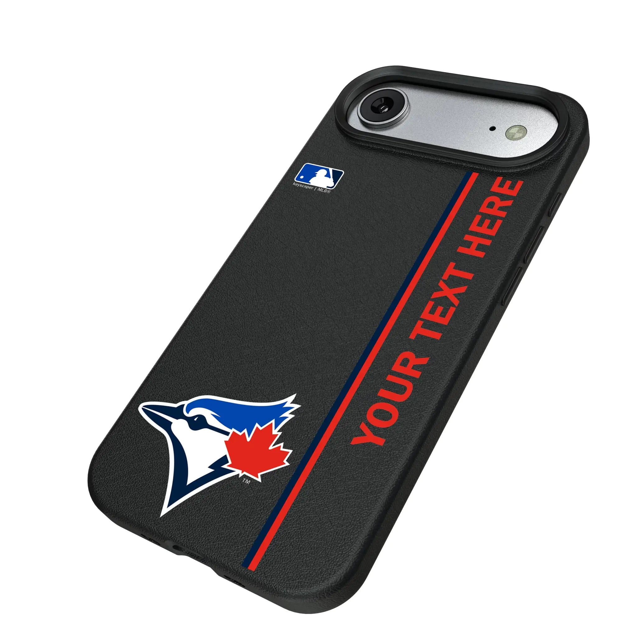 Toronto Blue Jays Personalized Sidebard iPhone MagSafe Compatible Phone Case for Apple iPhone - Isometric View#Device_iPhone Air