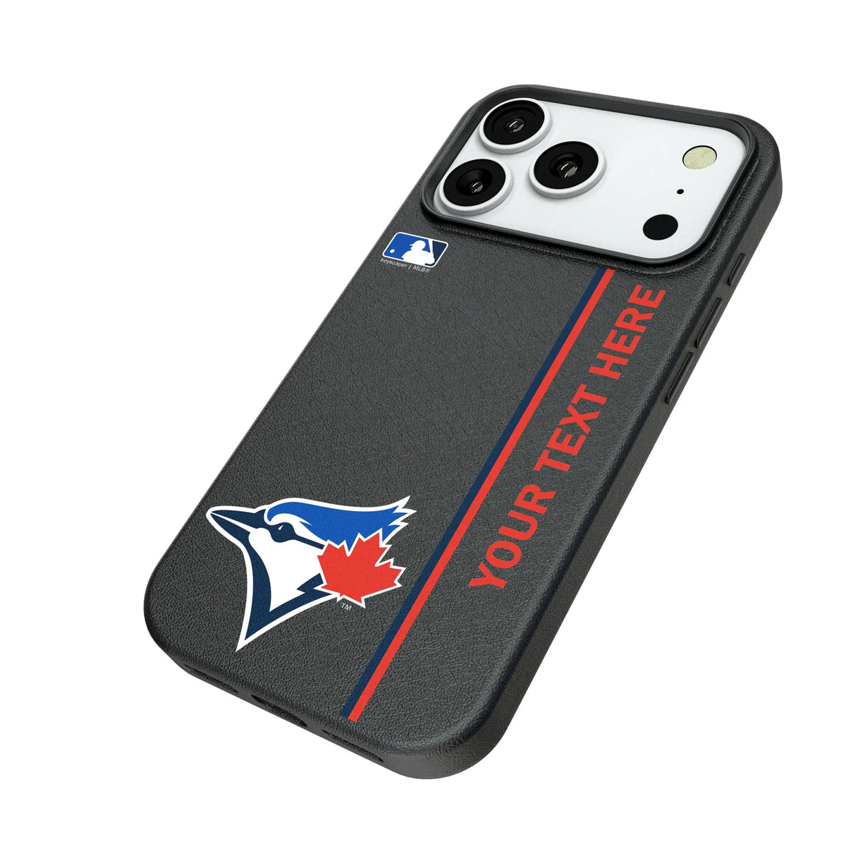 Toronto Blue Jays Personalized Sidebard iPhone MagSafe Compatible Phone Case for Apple iPhone - Isometric View#Device_iPhone 18 Pro