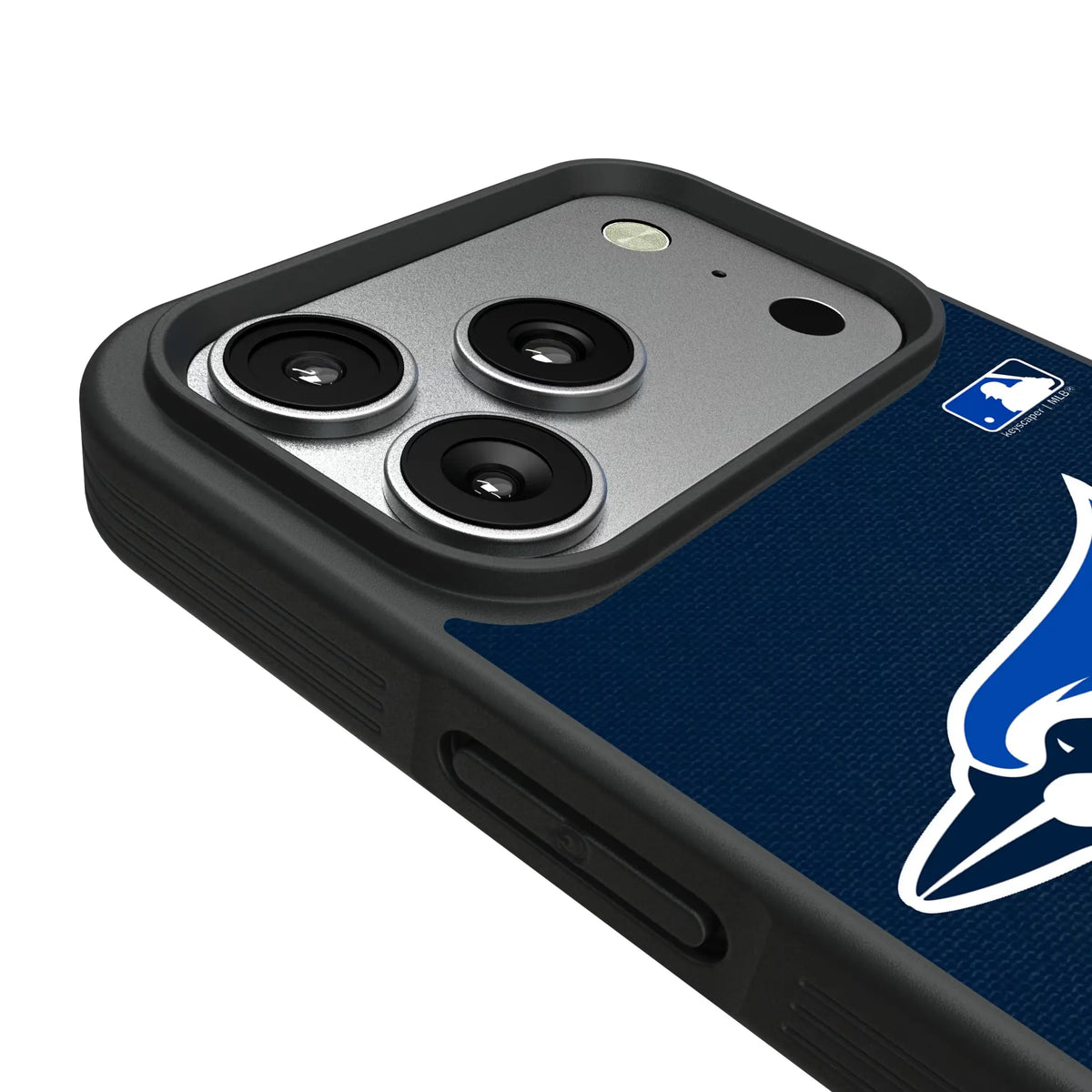 Toronto Blue Jays Personalized Stripe iPhone Bump Phone Case for Apple iPhone - Detail#Device_iPhone 17 Pro