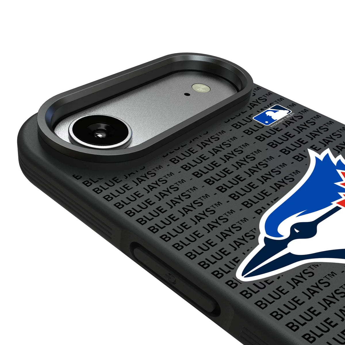 Toronto Blue Jays Text Backdrop iPhone Bump Phone Case for Apple iPhone - Detail#Device_iPhone Air