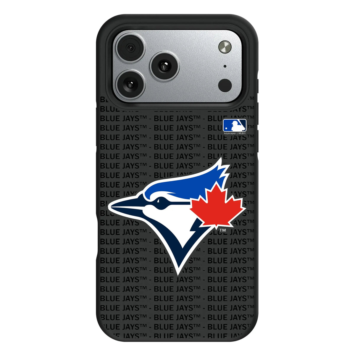 Toronto Blue Jays Text Backdrop iPhone Bump Phone Case for Apple iPhone#Device_iPhone 17 Pro Max
